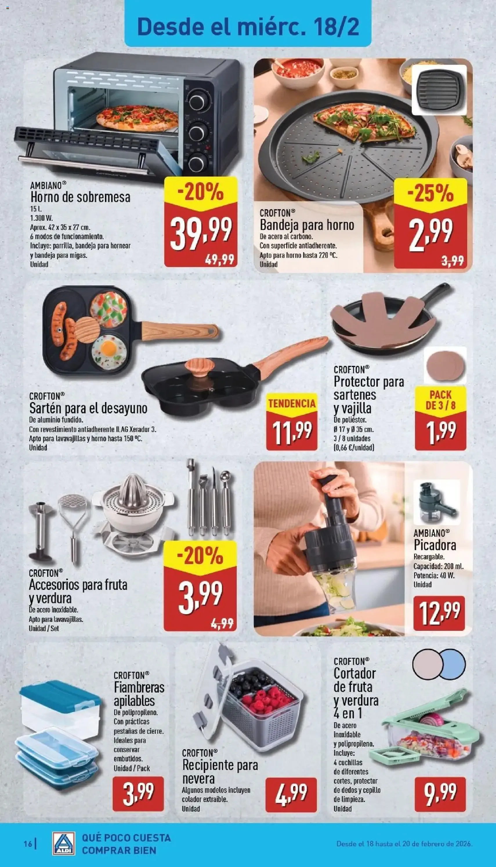 Aldi folleto Península - folleto válido desde 16/02/2026 página 16 de 28
