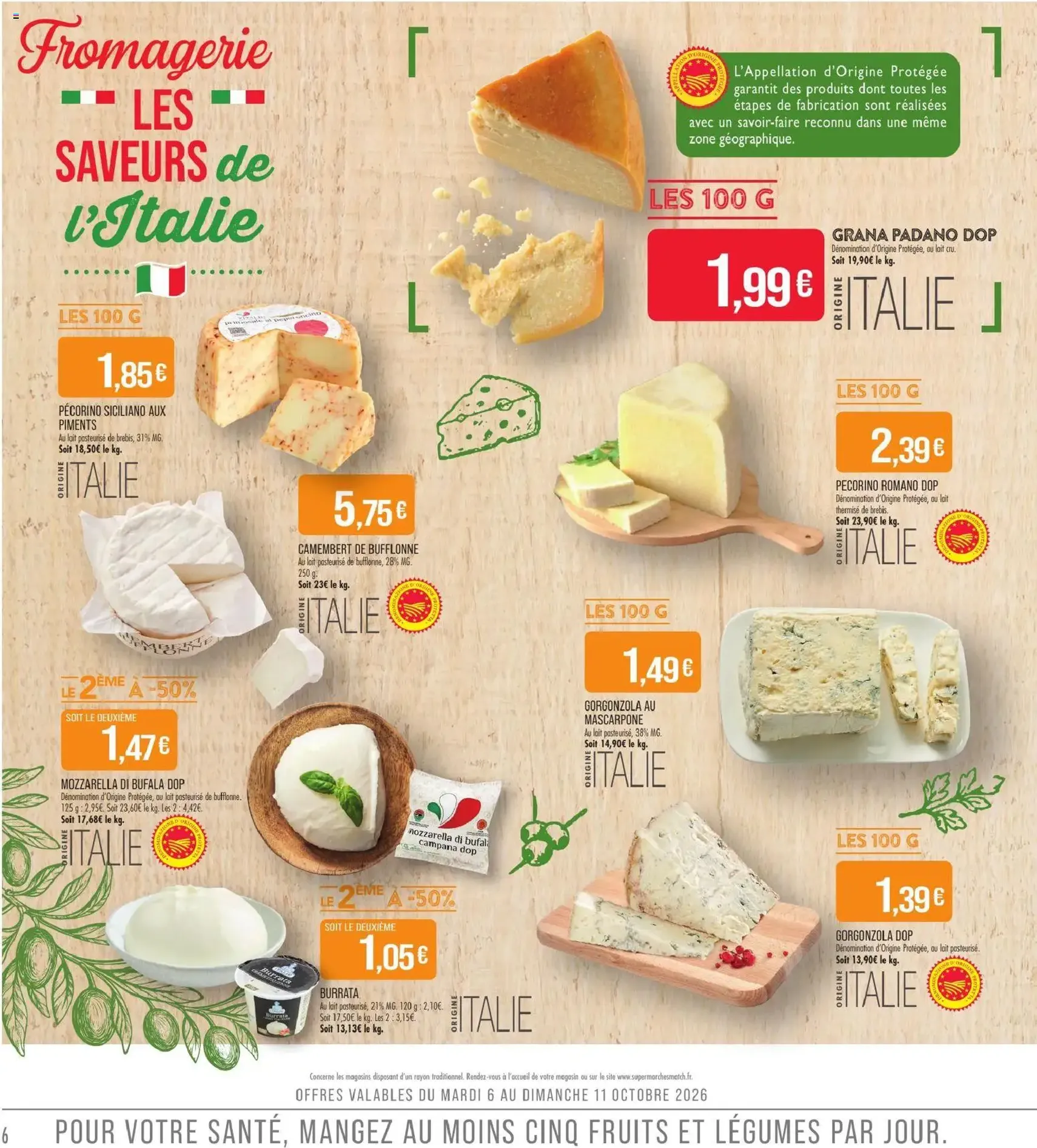 Match Supermarché catalogue - brochure valable à partir du 06/10/2026, page 6 sur 28