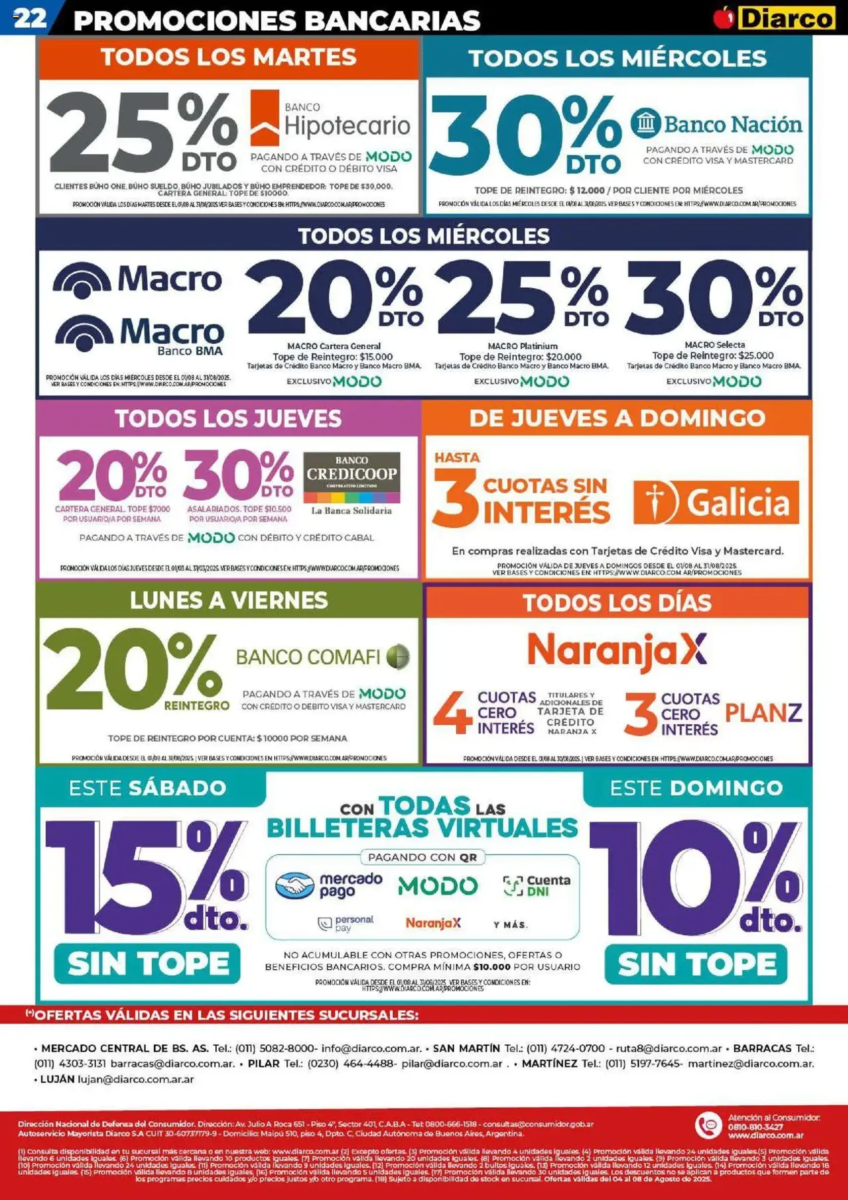 Diarco ofertas - folleto válido desde 04/08/2025 página 21 de 21