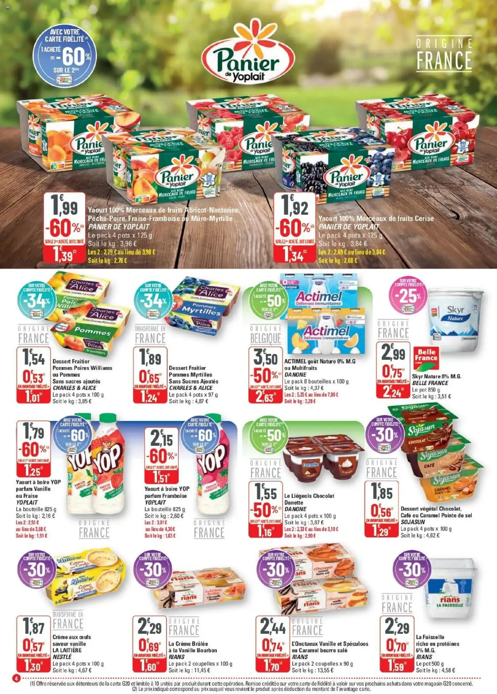 G20 Supermarchés catalogue - brochure valable à partir du 07/10/2026, page 4 sur 20