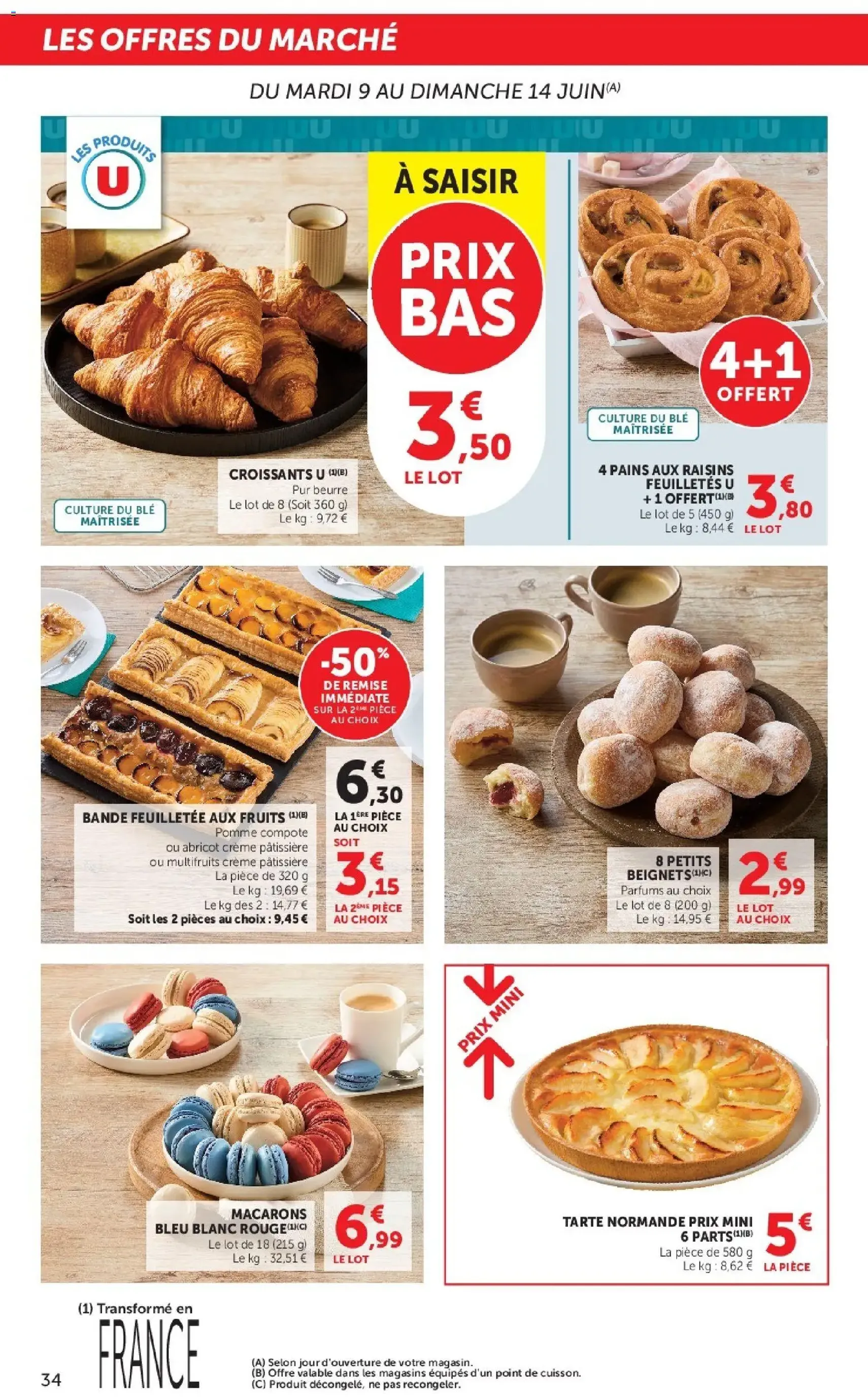 Super U - Les prix bas de la semaine - brochure valable à partir du 09/06/2026, page 34 sur 36