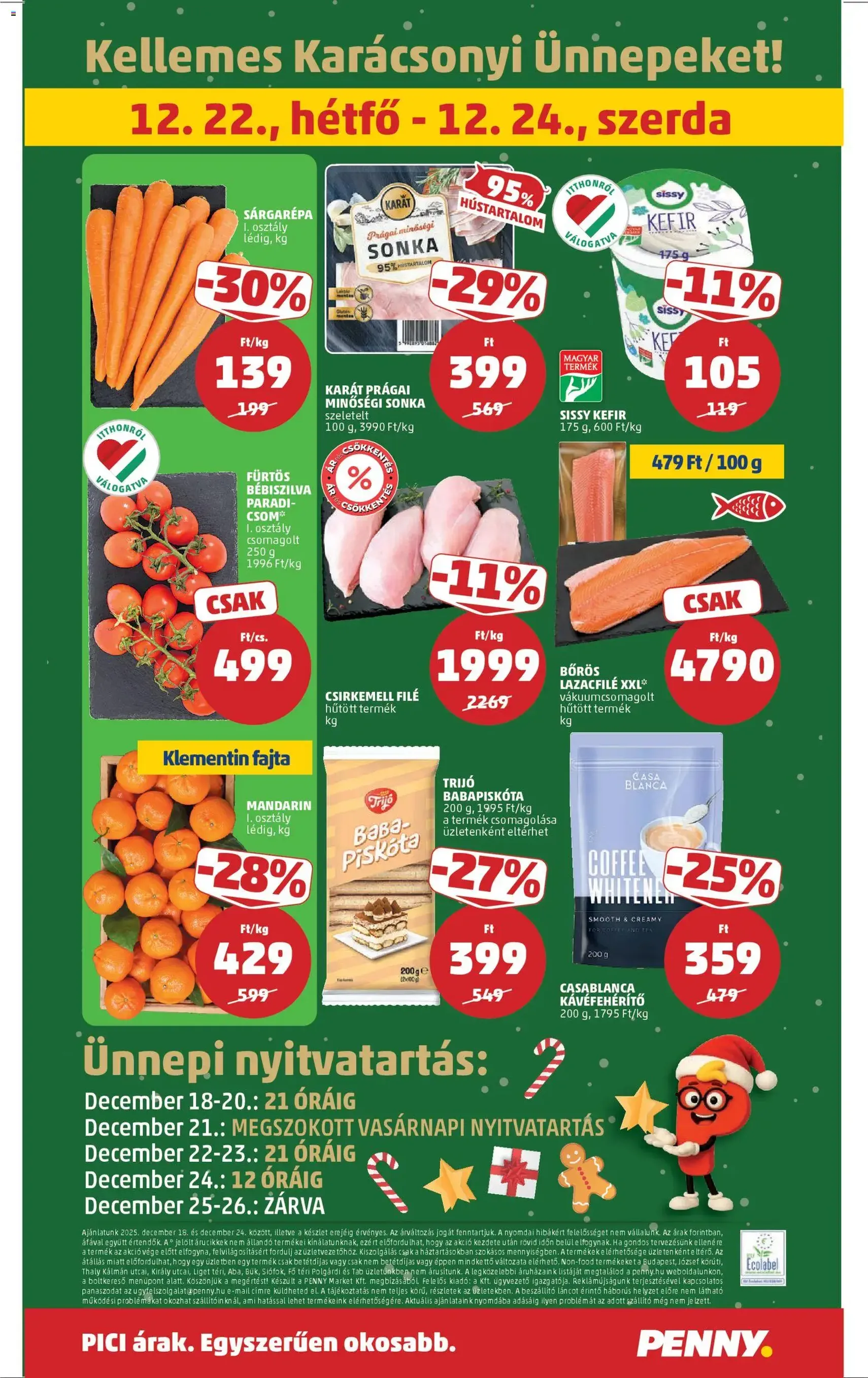 PENNY Akciós újság - 2025.12.18. érvényes szórólap 32 oldal 47 oldalból