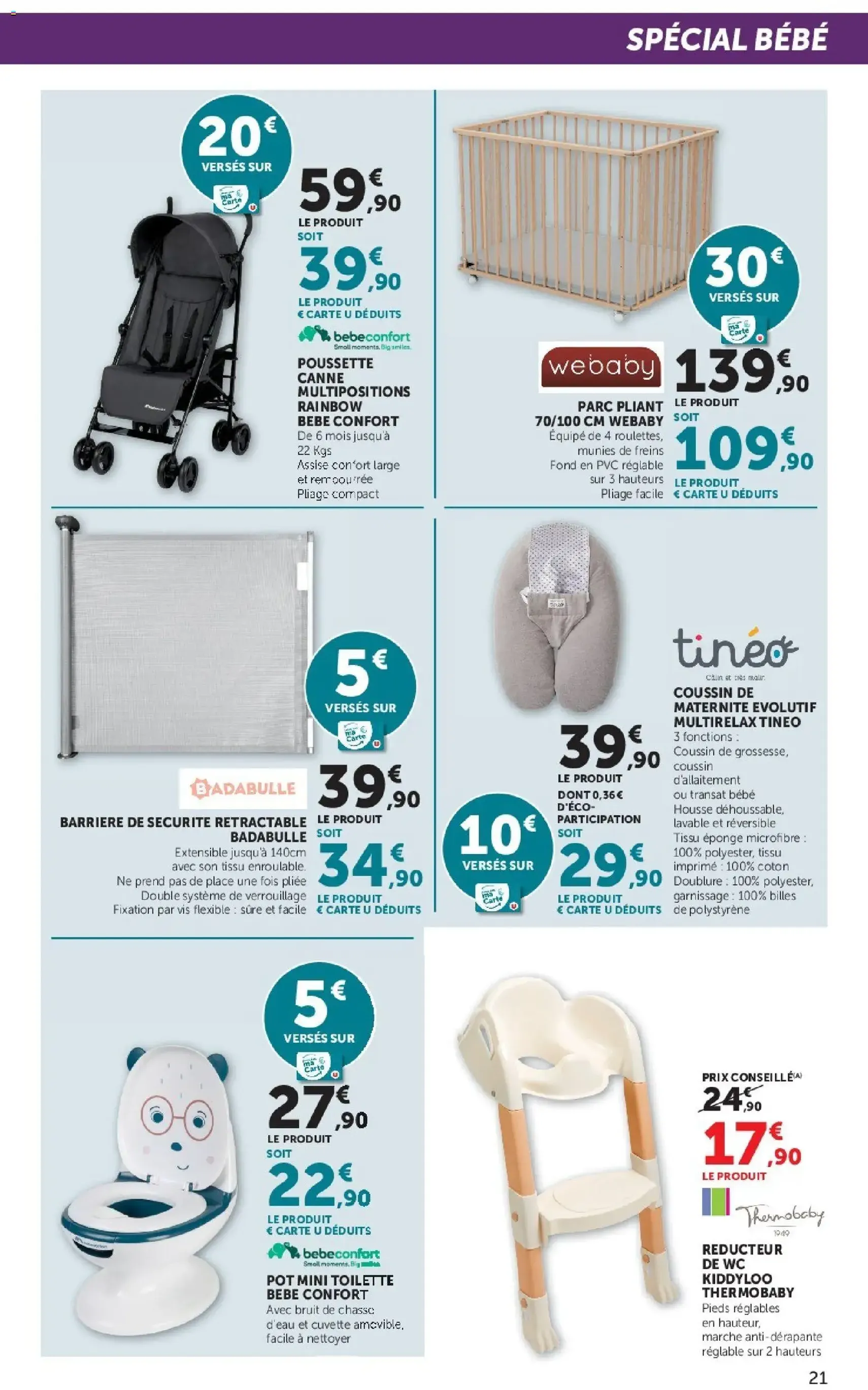 Hyper U catalogue - brochure valable à partir du 25/08/2026, page 21 sur 56