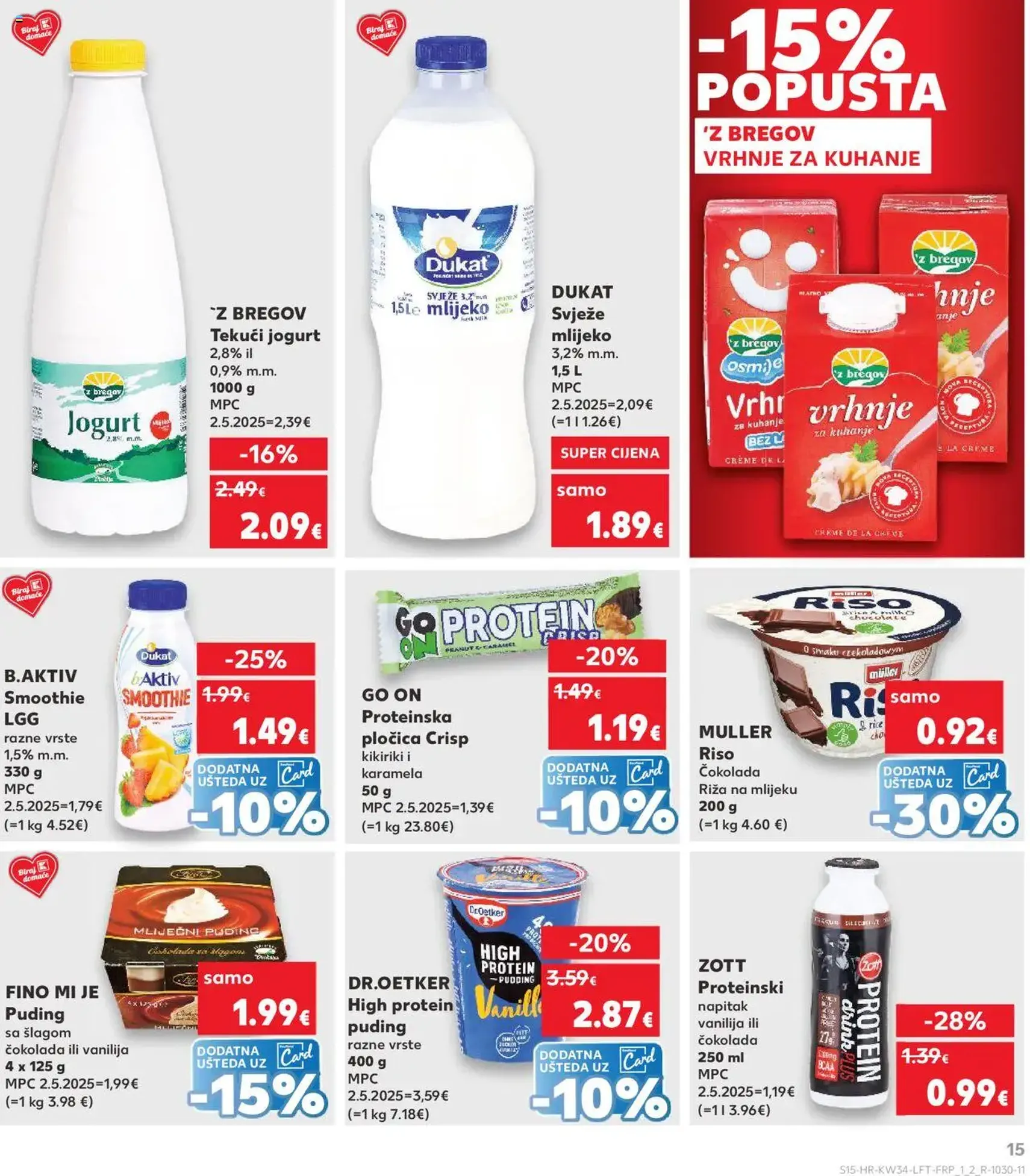 Kaufland HR - Split-Ravne njive - 2025.08.20. érvényes szórólap 15 oldal 32 oldalból