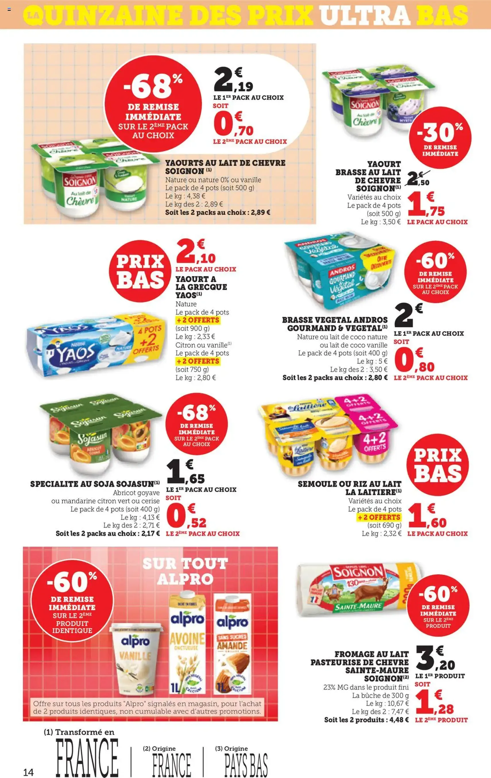 Bi1 catalogue - brochure valable à partir du 19/08/2025, page 14 sur 28 Bi1 catalogue - brochure valable à partir du 19/08/2025, page 14 sur 28