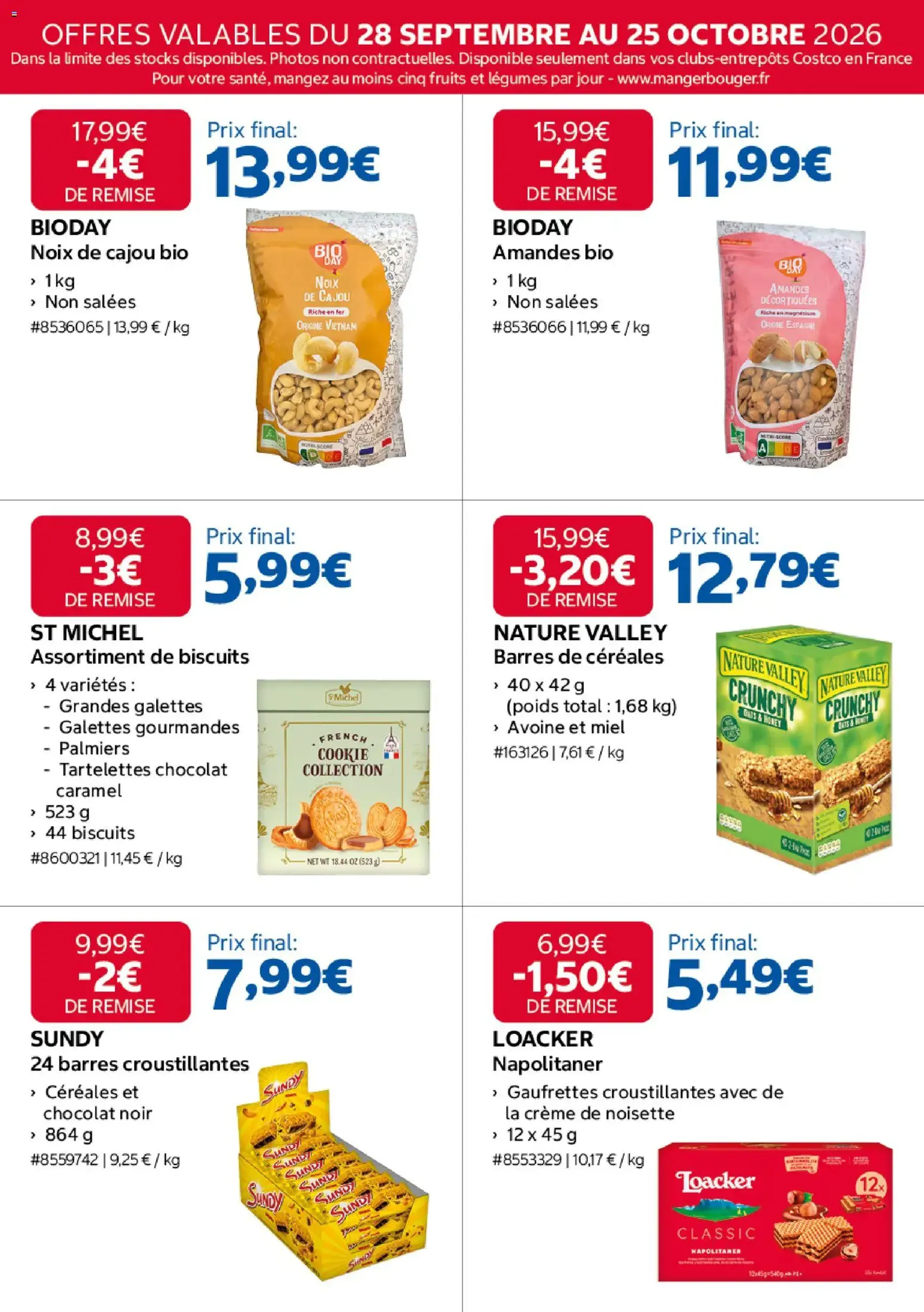 Costco catalogue - brochure valable à partir du 28/09/2026, page 10 sur 20