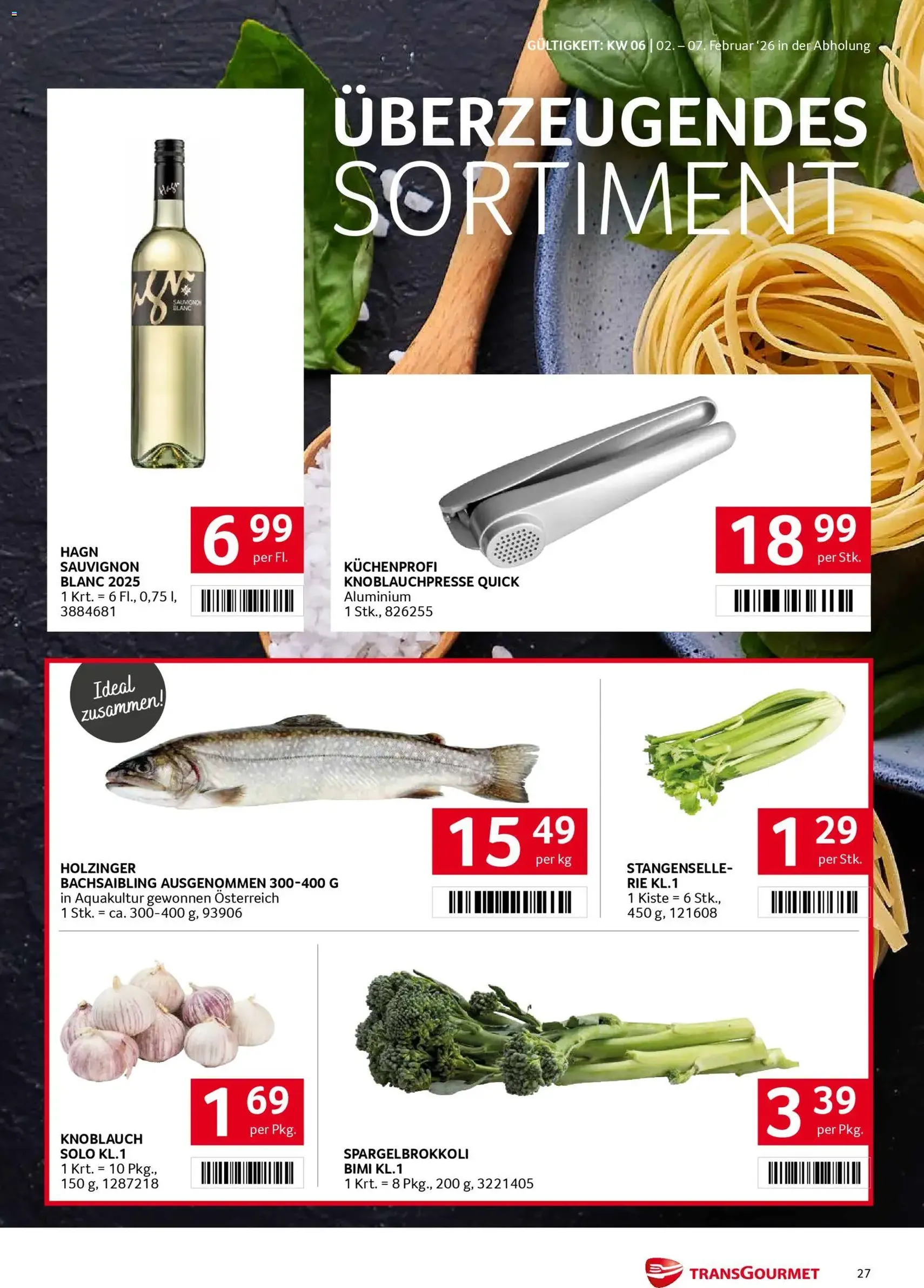 Transgourmet Flugblatt - Gültiger Prospekt ab 02.02.2026, Seite 26 von insgesamt 31