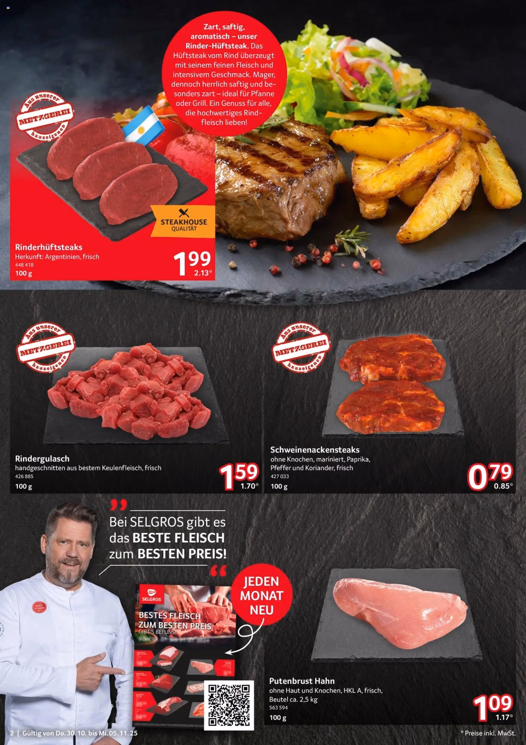 Selgros Prospekt - Gültiger Prospekt ab 30.10.2025, Seite 2 von insgesamt 32 Selgros Prospekt - Gültiger Prospekt ab 30.10.2025, Seite 2 von insgesamt 32