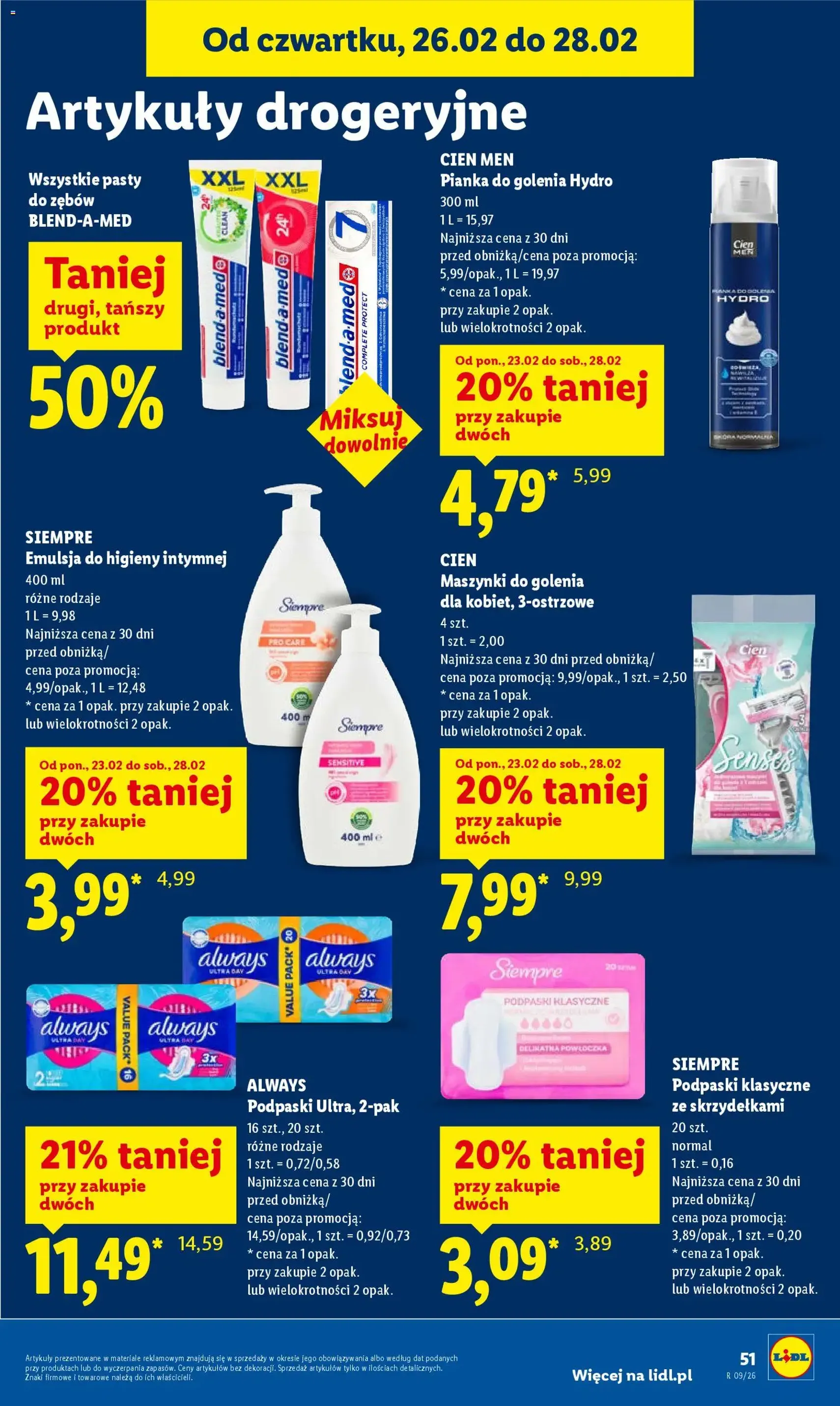 Lidl Gazetka - ważny gazetka od 26.02.2026 strona 51 z 57