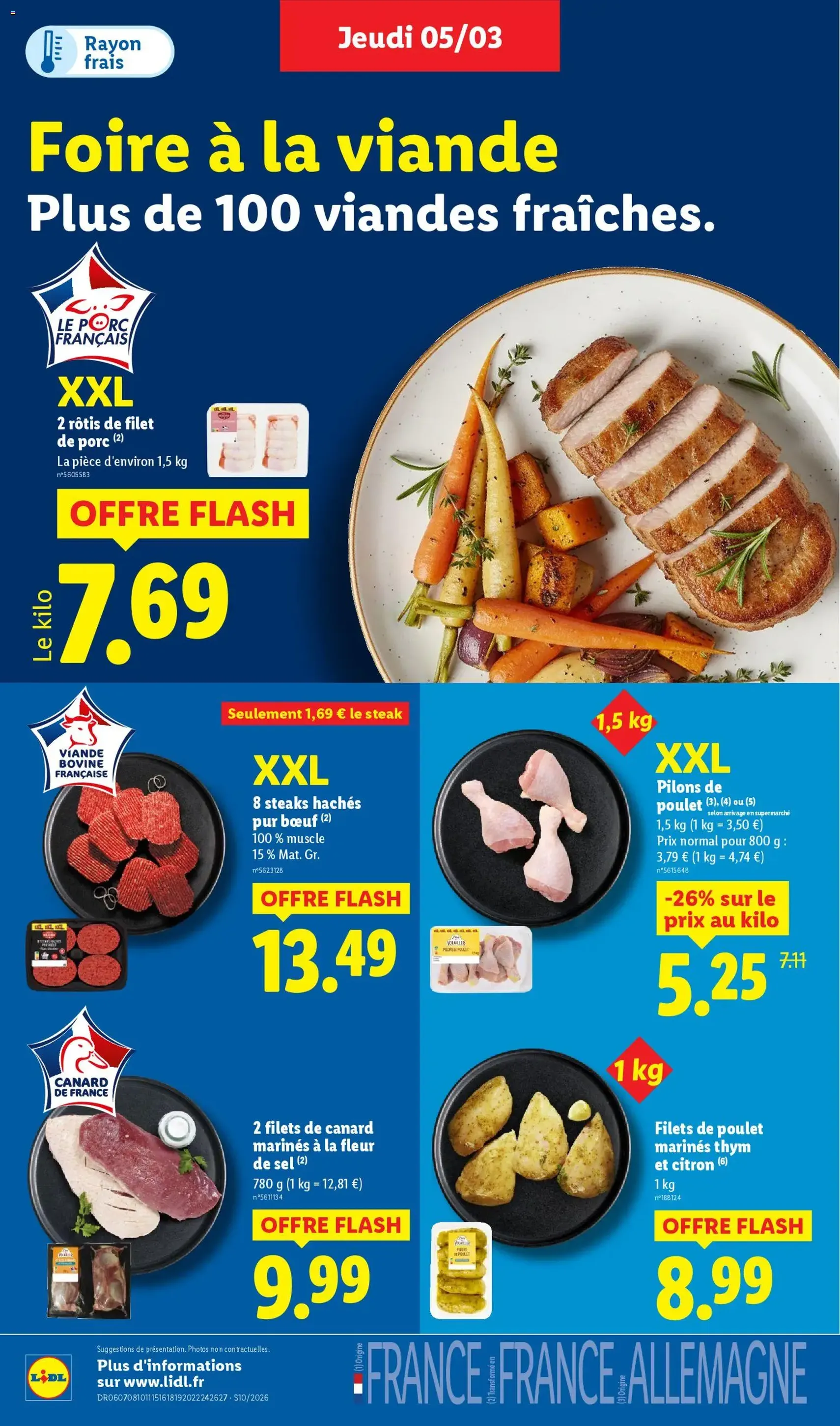LIDL catalogue semaine 10 - brochure valable à partir du 05/03/2026, page 6 sur 79