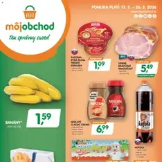 Môj obchod leták - náhľad letáku platný od 13.03.2026