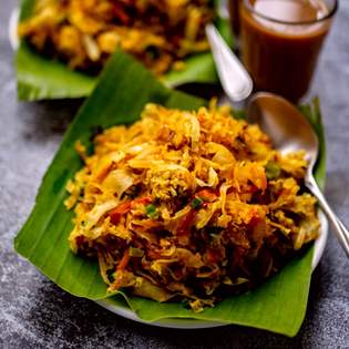 Recipe preview How to make Vegetable Kottu Roti
