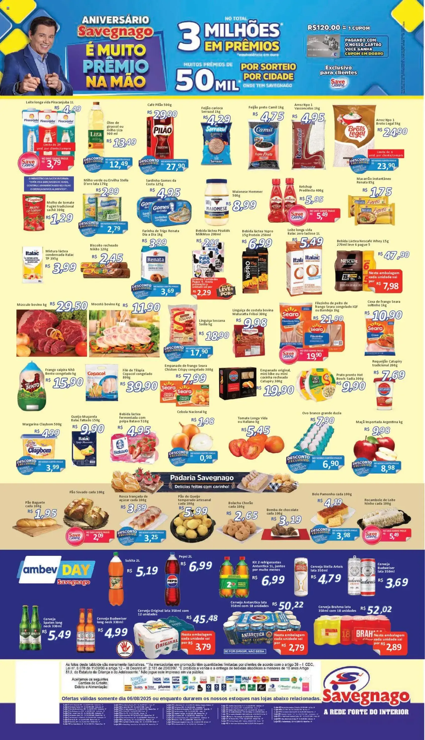 Savegnago - Ofertas da semana - folheto válido a partir de 06/08/2025 página 2 de 2