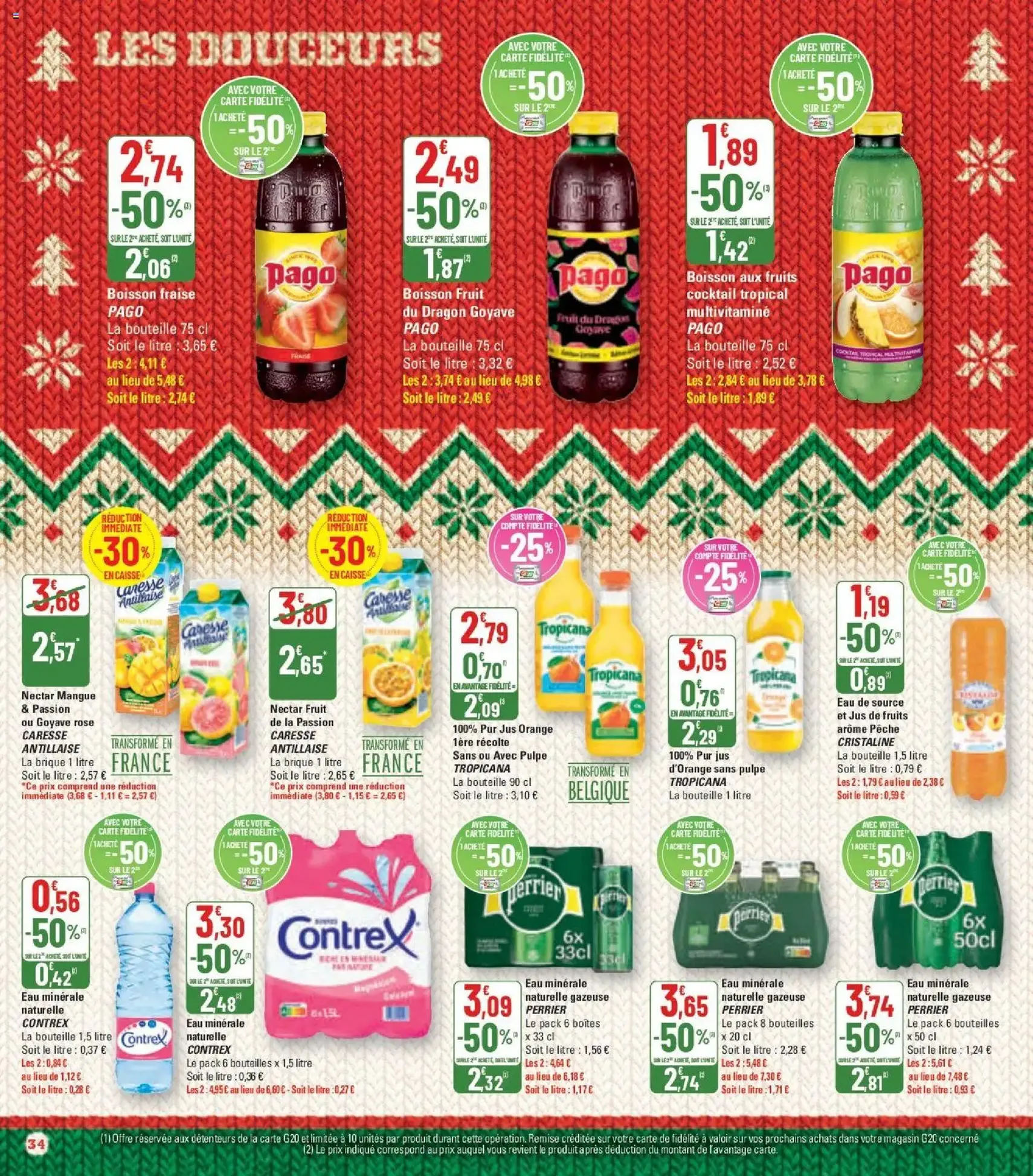 G20 Supermarchés catalogue - brochure valable à partir du 17/12/2025, page 34 sur 37