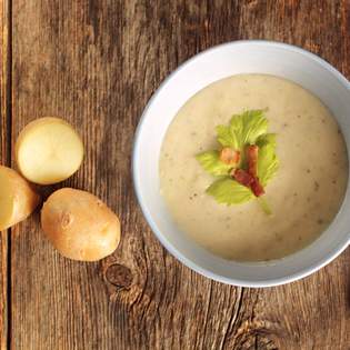 Recipe preview Creamy sour potato soup