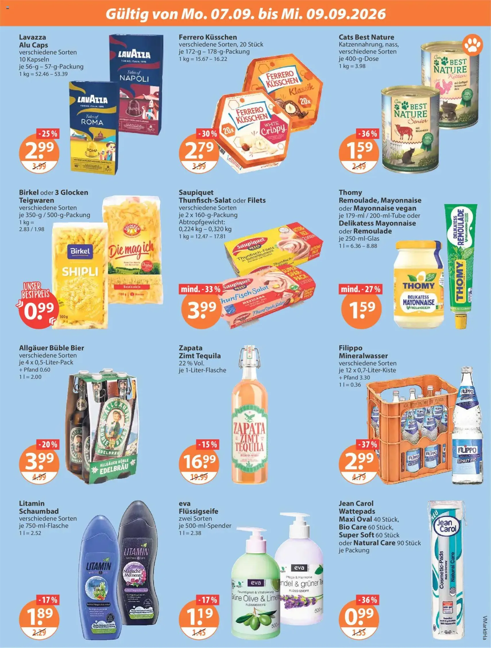 V-Markt Angebote - Gültiger Prospekt ab 03.09.2026, Seite 25 von insgesamt 30