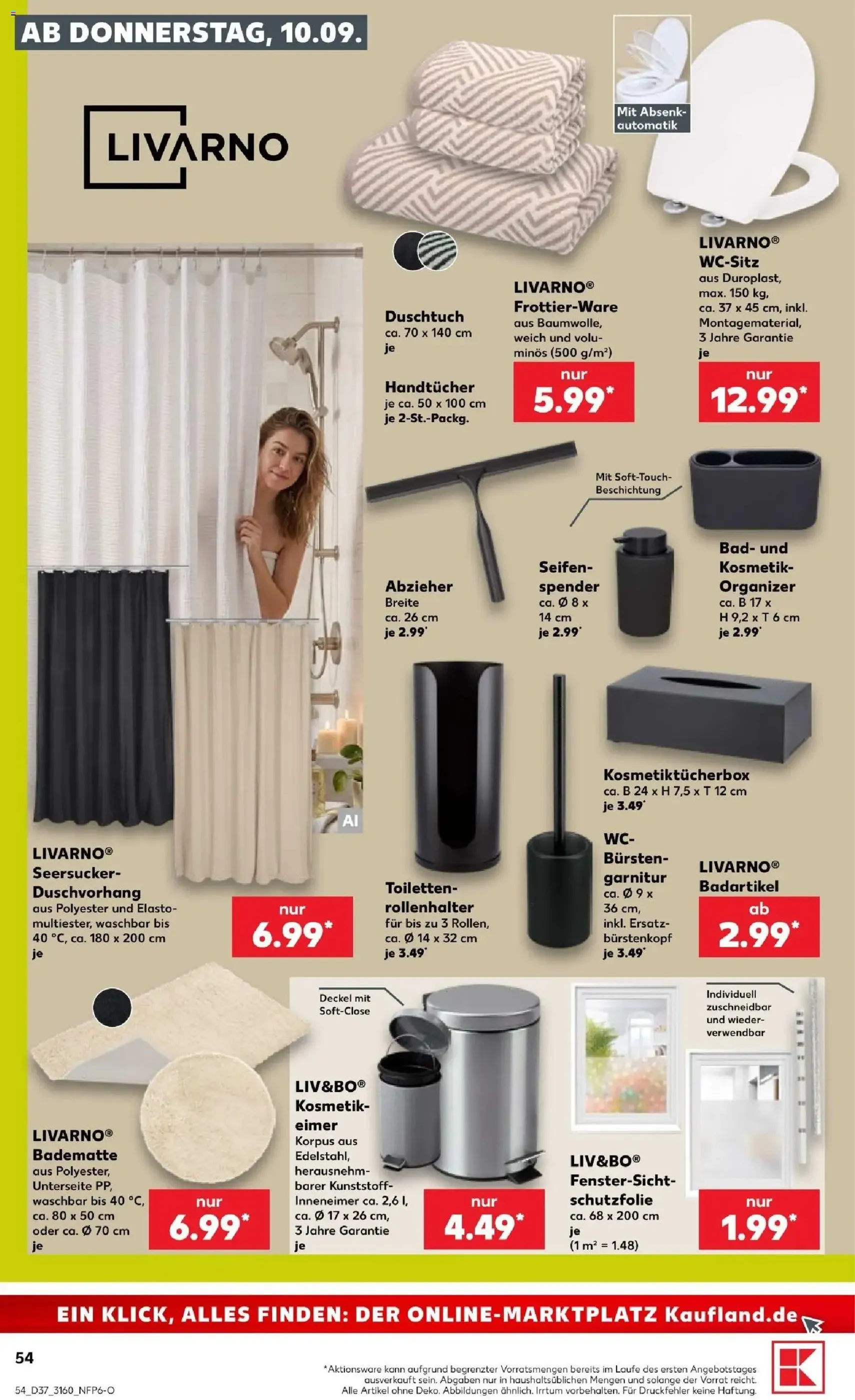 Kaufland Prospekt - Gültiger Prospekt ab 10.09.2026, Seite 54 von insgesamt 66