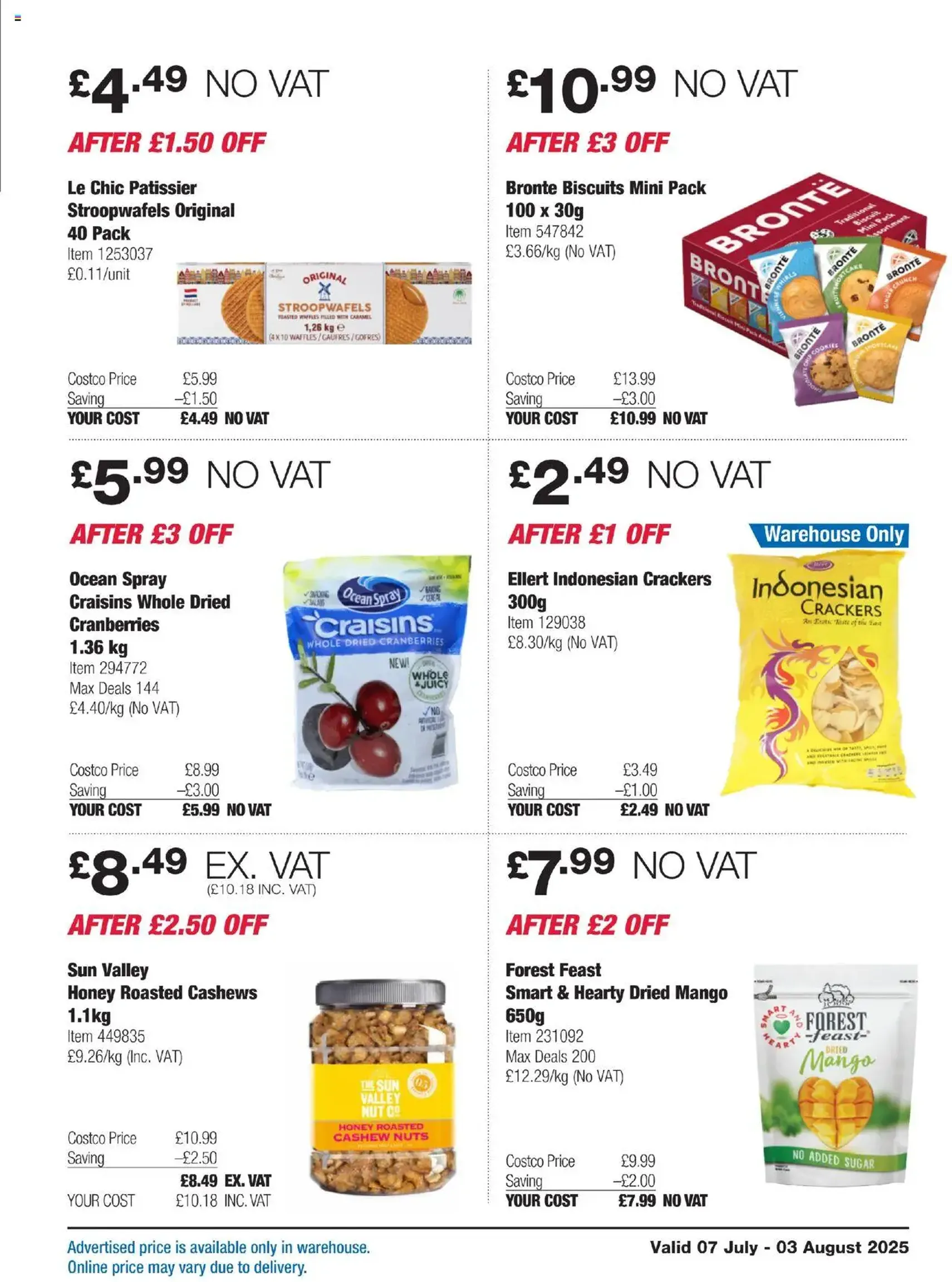 Costco - ENGLAND ONLY - valid flyer from 07/07/2025, page 15 of 36