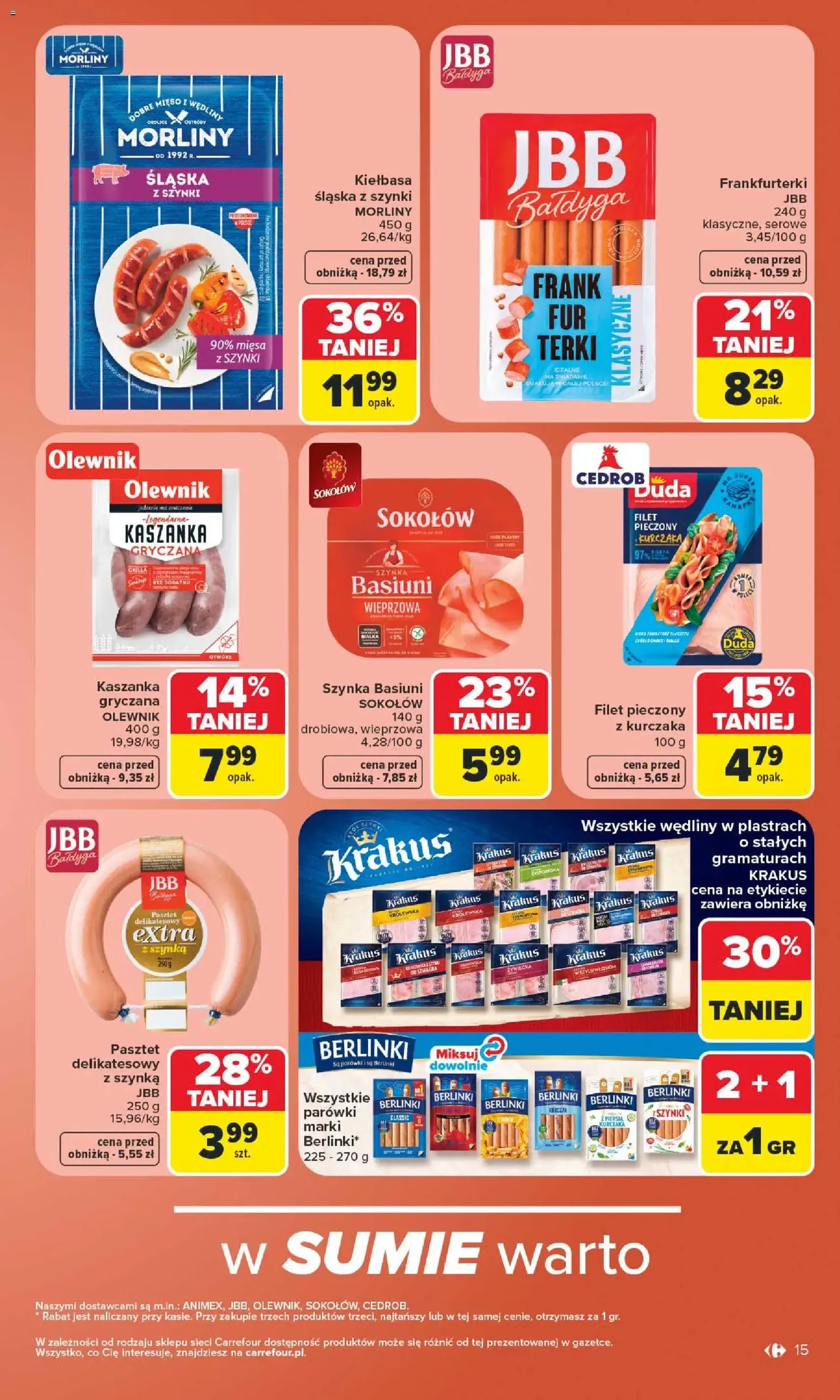 Carrefour gazetka - ważny gazetka od 22.06.2026 strona 17 z 55