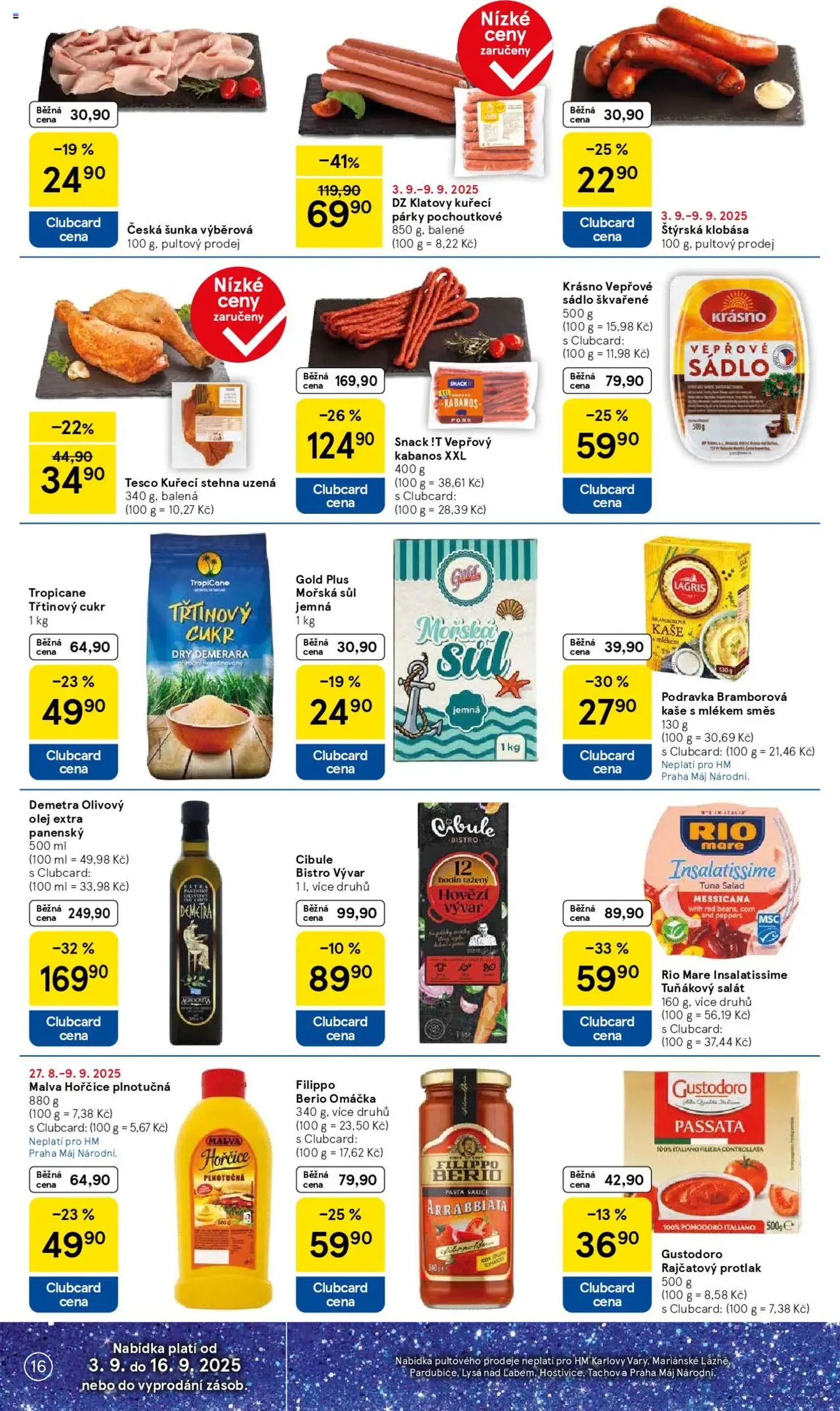 Tesco leták - Hypermarket - platný leták od 03.09.2025 strana 16 z 31 Tesco leták - Hypermarket - platný leták od 03.09.2025 strana 16 z 31