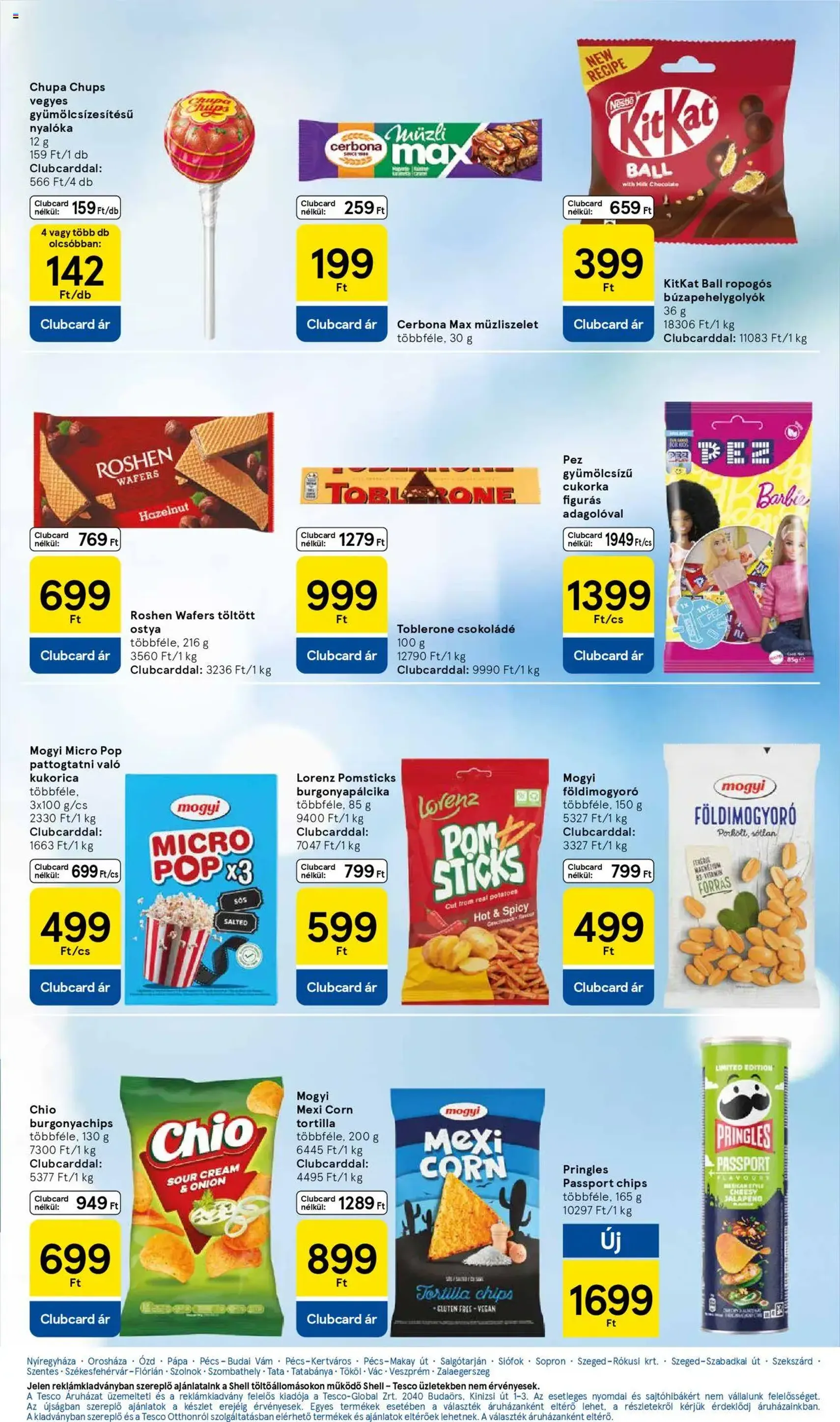 Tesco Hipermarket - Akciós újság - 2025.08.28. érvényes szórólap 23 oldal 32 oldalból Tesco Hipermarket - Akciós újság - 2025.08.28. érvényes szórólap 23 oldal 32 oldalból