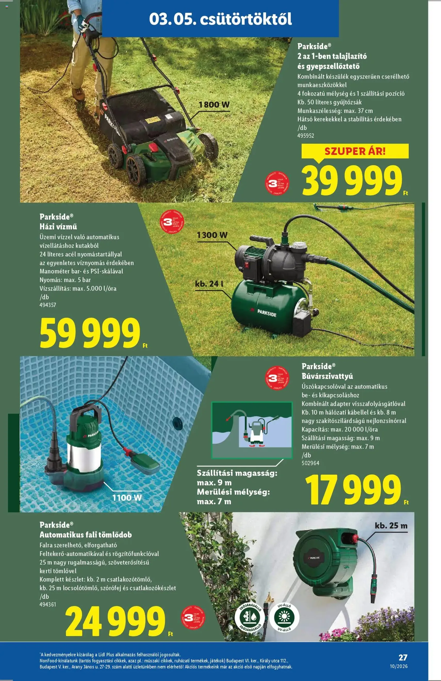 Lidl akciós újság - 2026.03.05. érvényes szórólap 27 oldal 64 oldalból