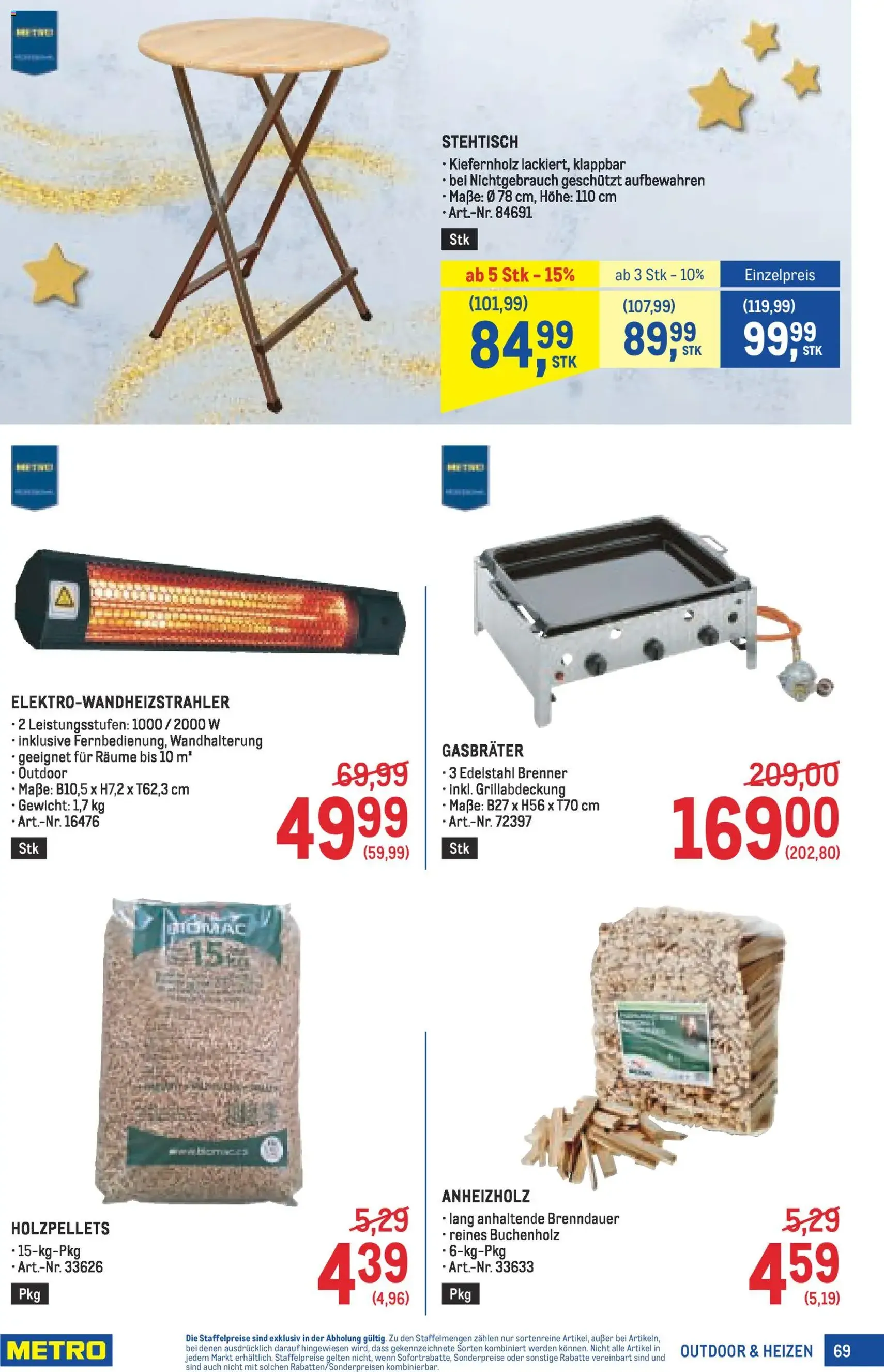 Metro angebote Profi - Gültiger Prospekt ab 11.12.2025, Seite 69 von insgesamt 72