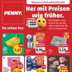 Penny Markt Flugblatt - Prospekt Vorschau gültig ab 21.05.2026
