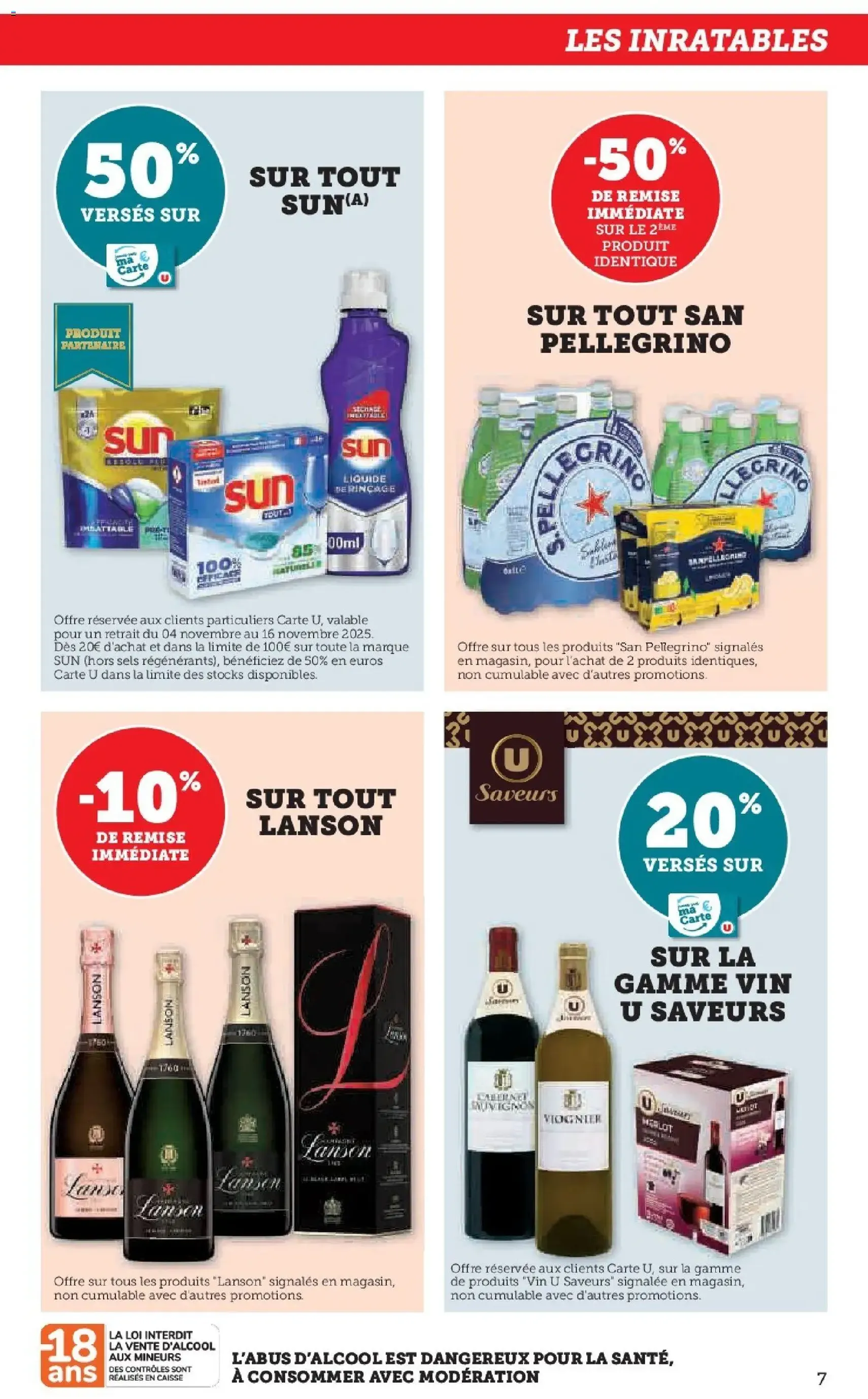 Hyper U catalogue - brochure valable à partir du 04/11/2025, page 7 sur 60