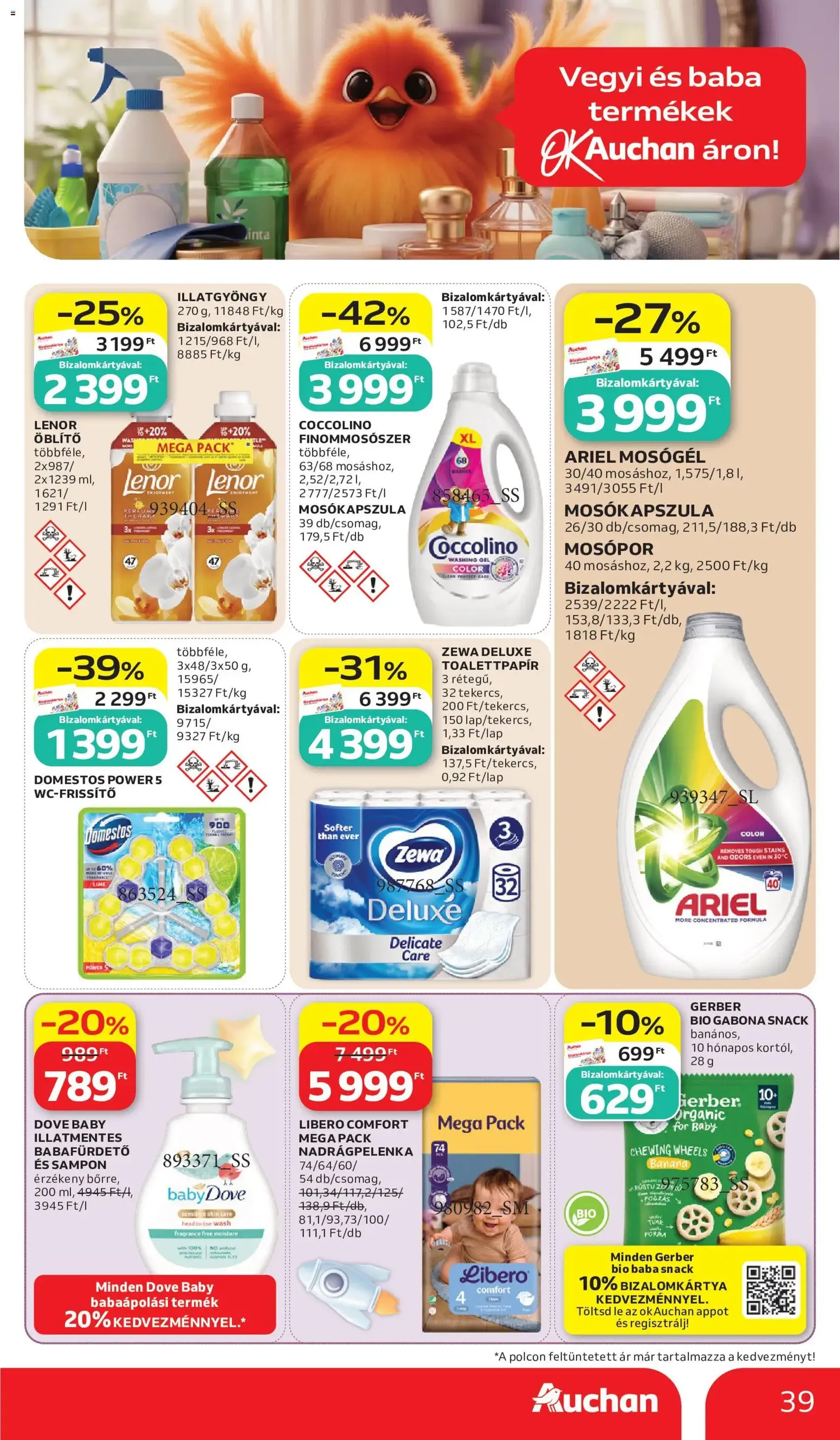 Auchan akciós újság - 2026.06.11. érvényes szórólap 39 oldal 46 oldalból