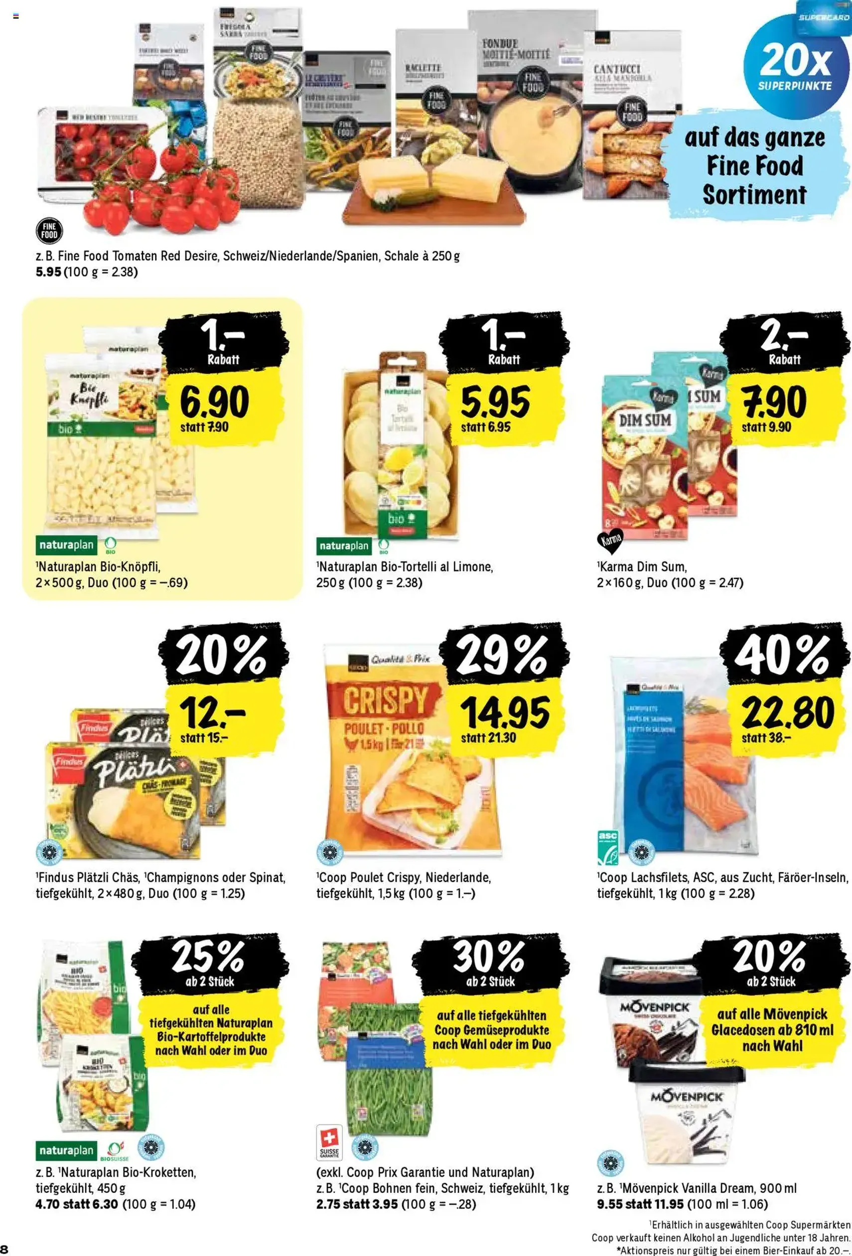 Coop Aktionen - Gültiger Prospekt ab 09.10.2025, Seite 8 von insgesamt 24