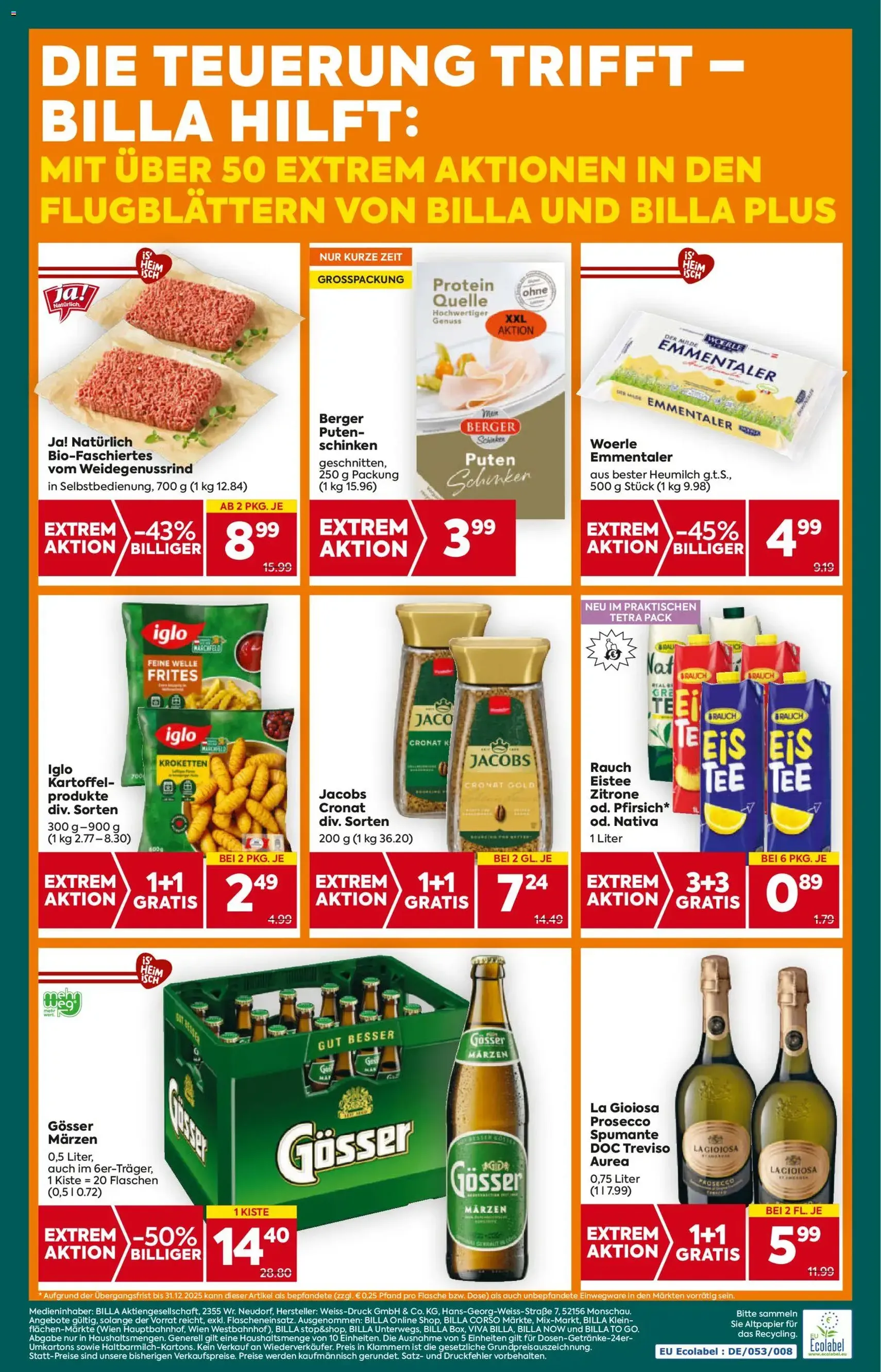 Billa Plus Flugblatt - Gültiger Prospekt ab 06.11.2025, Seite 16 von insgesamt 16