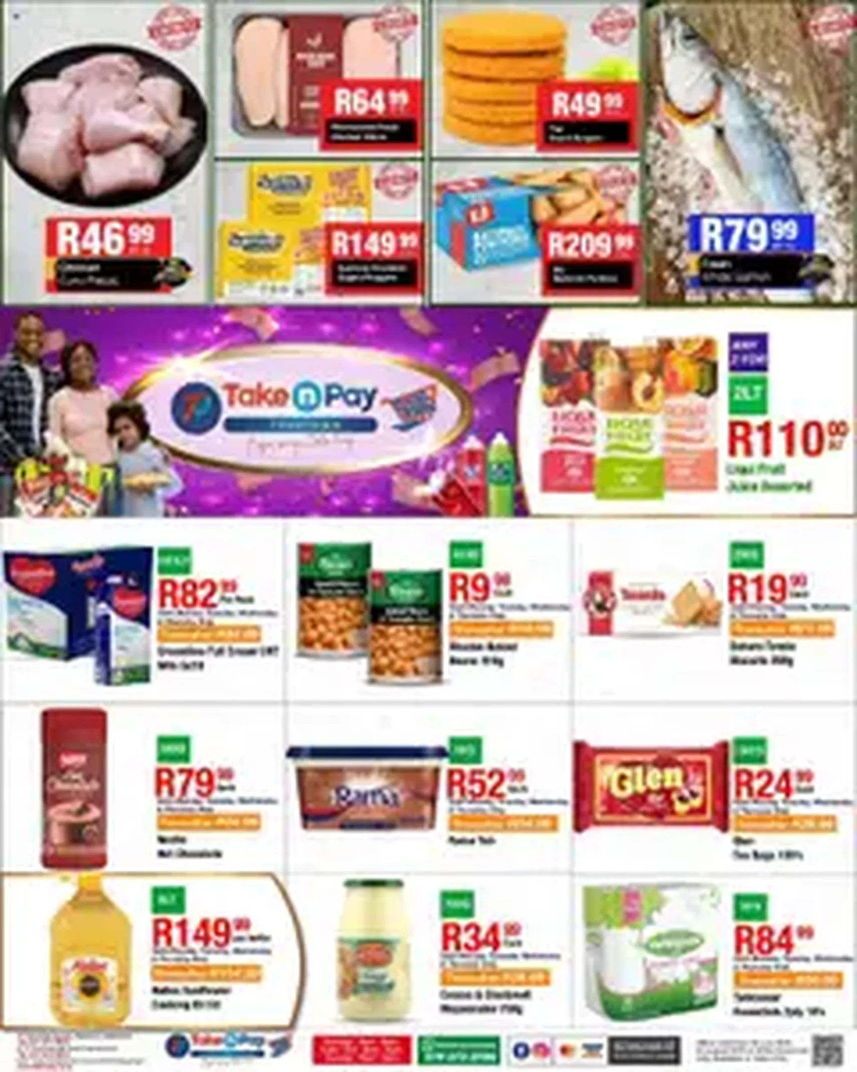 Take n Pay Specials - valid flyer from 28/07/2025, page 1 of 1