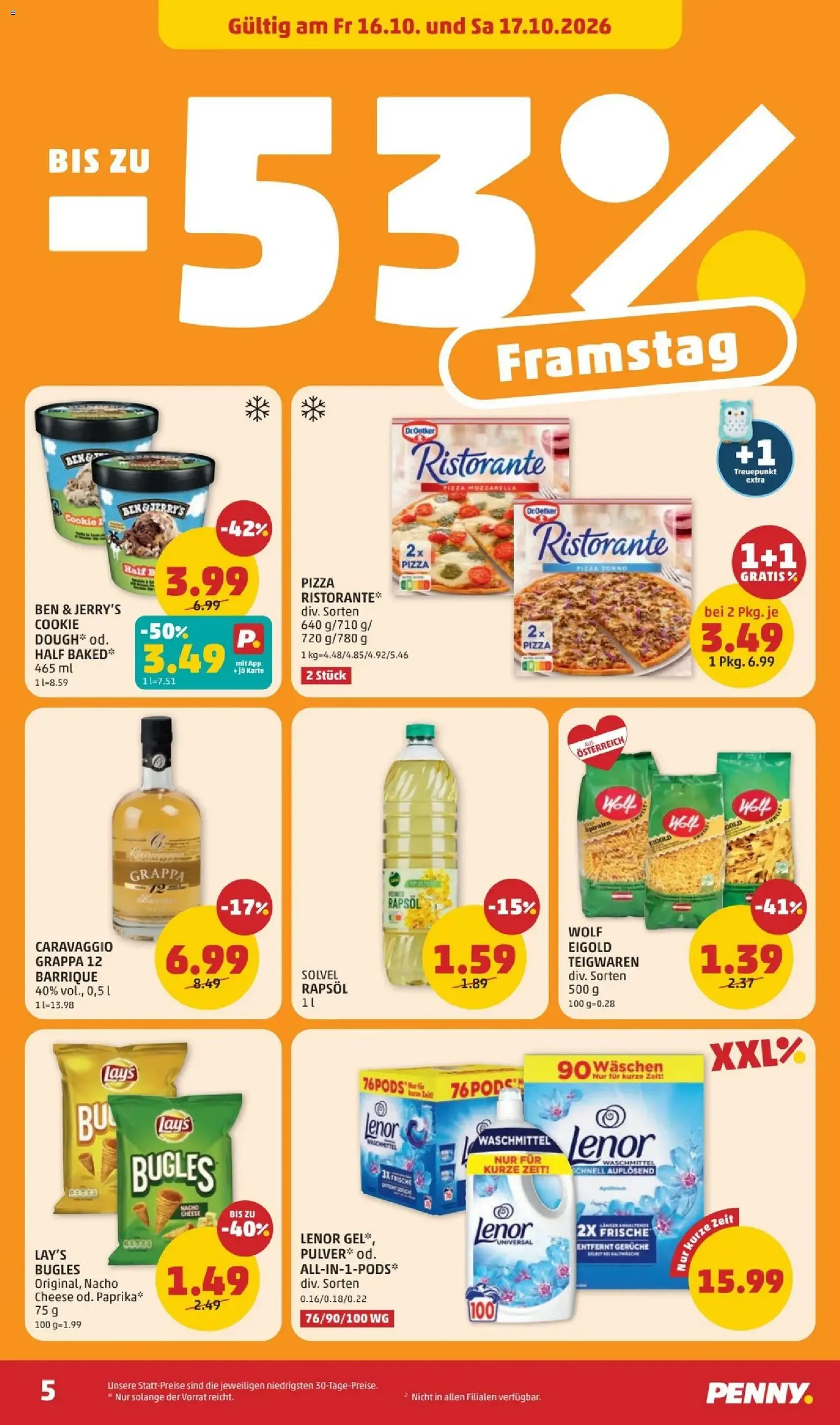 Penny Markt Flugblatt - Gültiger Prospekt ab 15.10.2026, Seite 7 von insgesamt 34