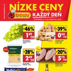 Biedronka leták - náhľad letáku platný od 14.08.2025