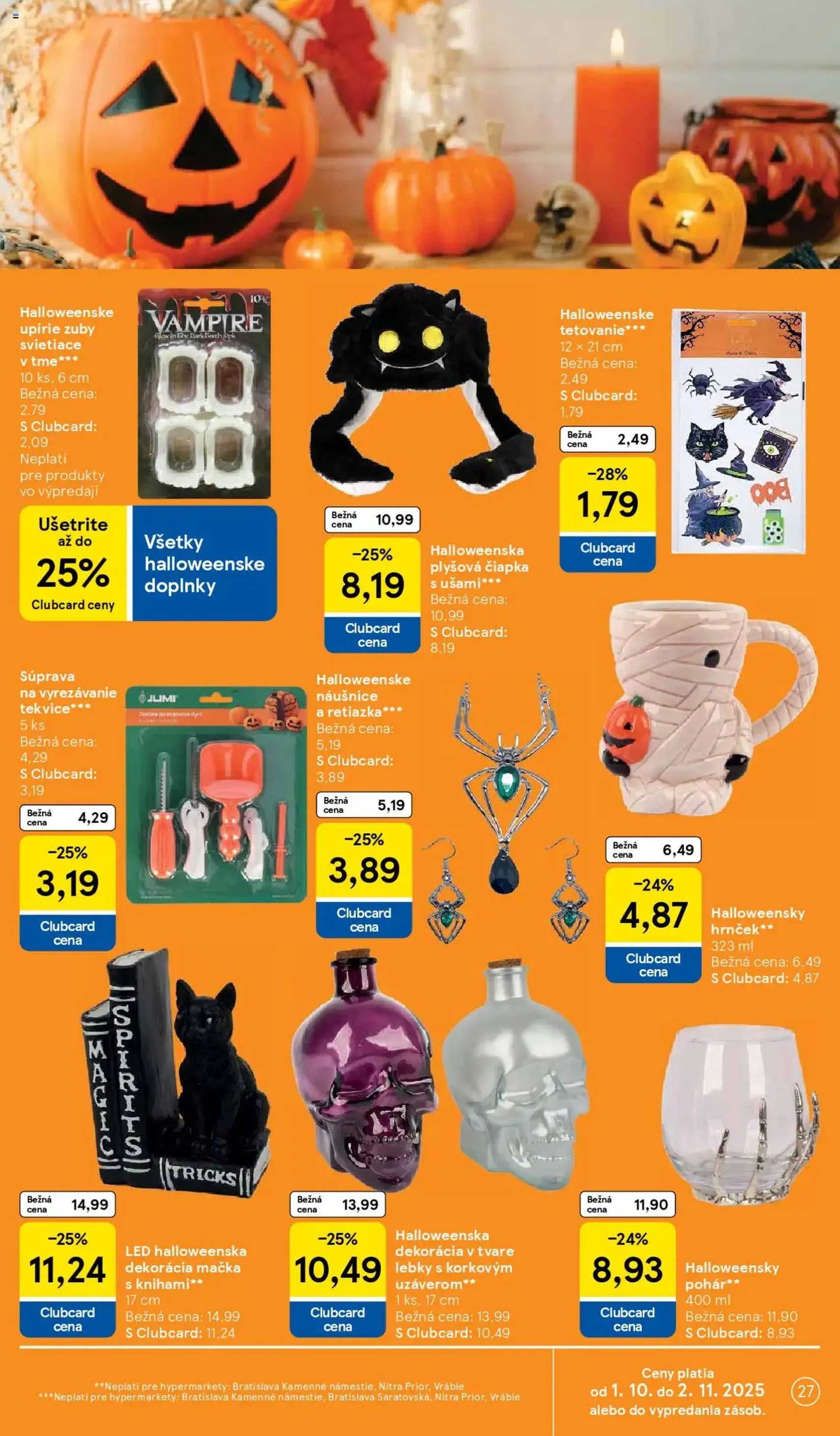 Tesco Hypermarket - leták - platný leták od 01.10.2025 strana 27 z 33