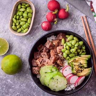 Recipe preview Easy rice and tuna bowl recipe