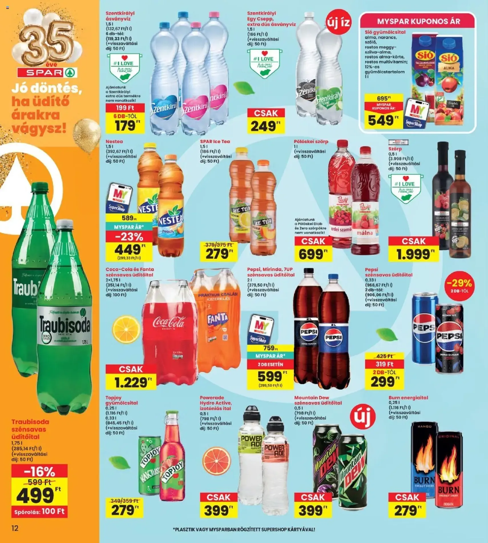 Interspar akciós újság - 2026.05.07. érvényes szórólap 12 oldal 20 oldalból