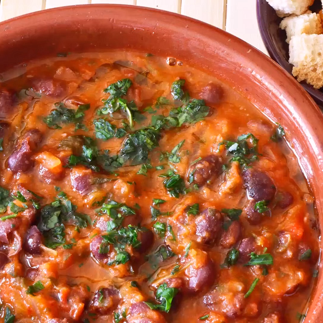 Zuppa di fagioli neri