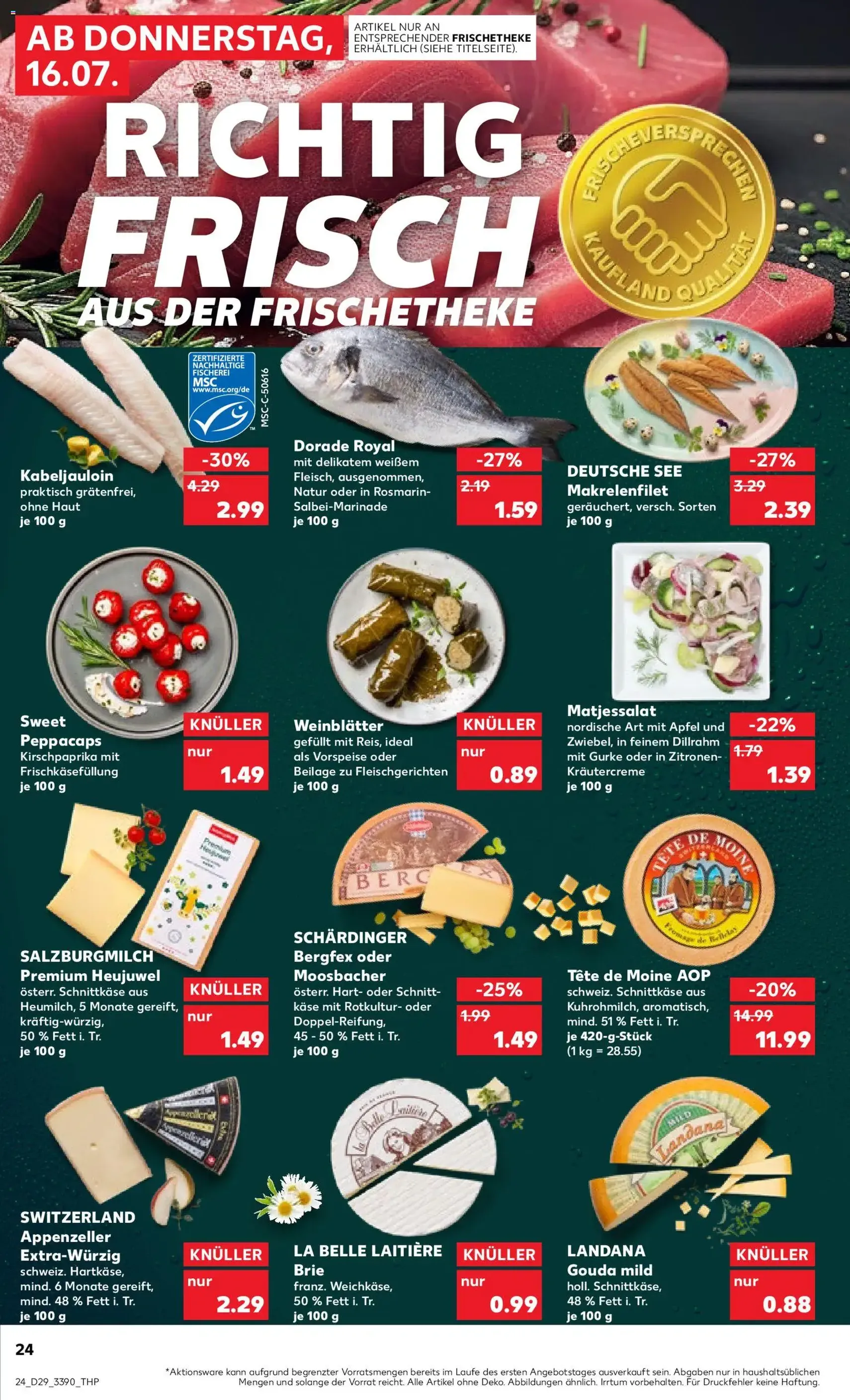 Kaufland DE -DE Folder - geldige folder vanaf 16-07-2026 pagina 24 van 56