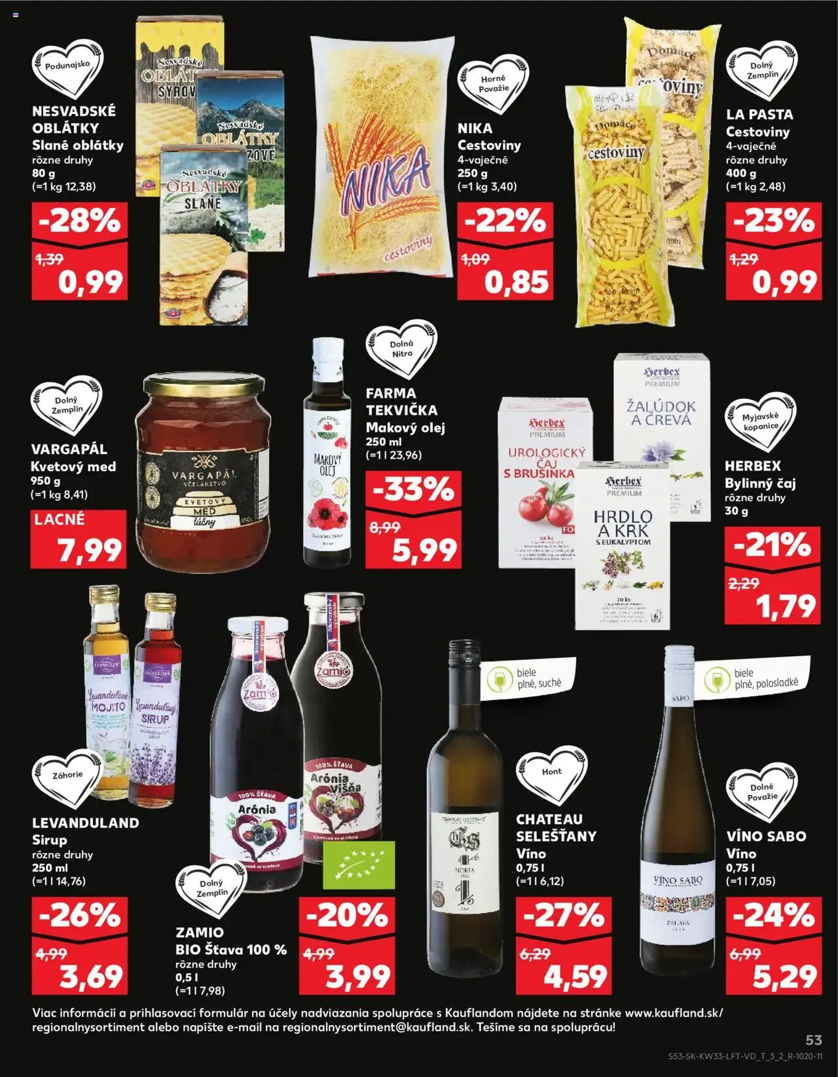 Kaufland Bratislava-Dúbravka - platný leták od 14.08.2025 strana 53 z 76