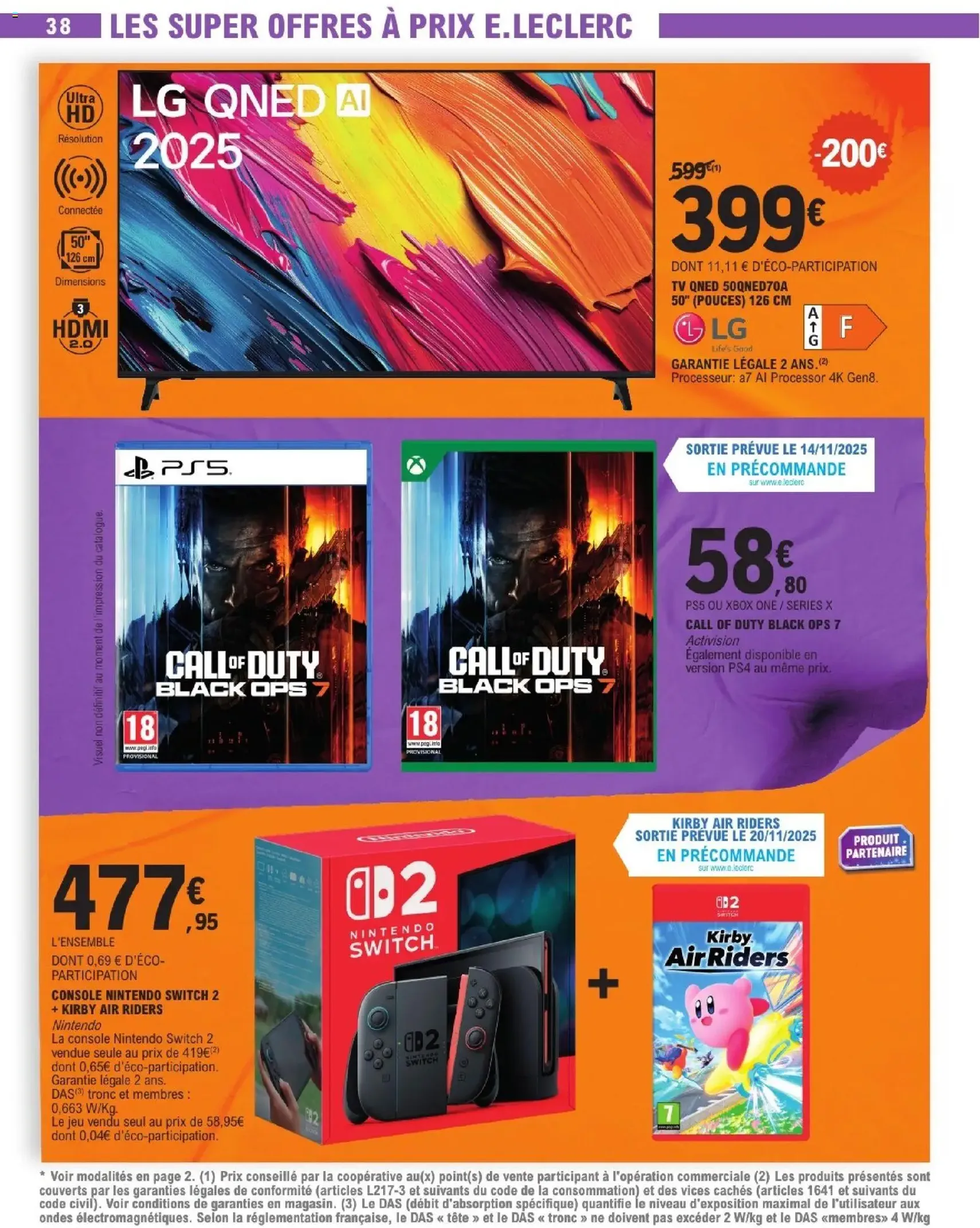 E.Leclerc catalogue semaine 46 - brochure valable à partir du 11/11/2025, page 38 sur 40