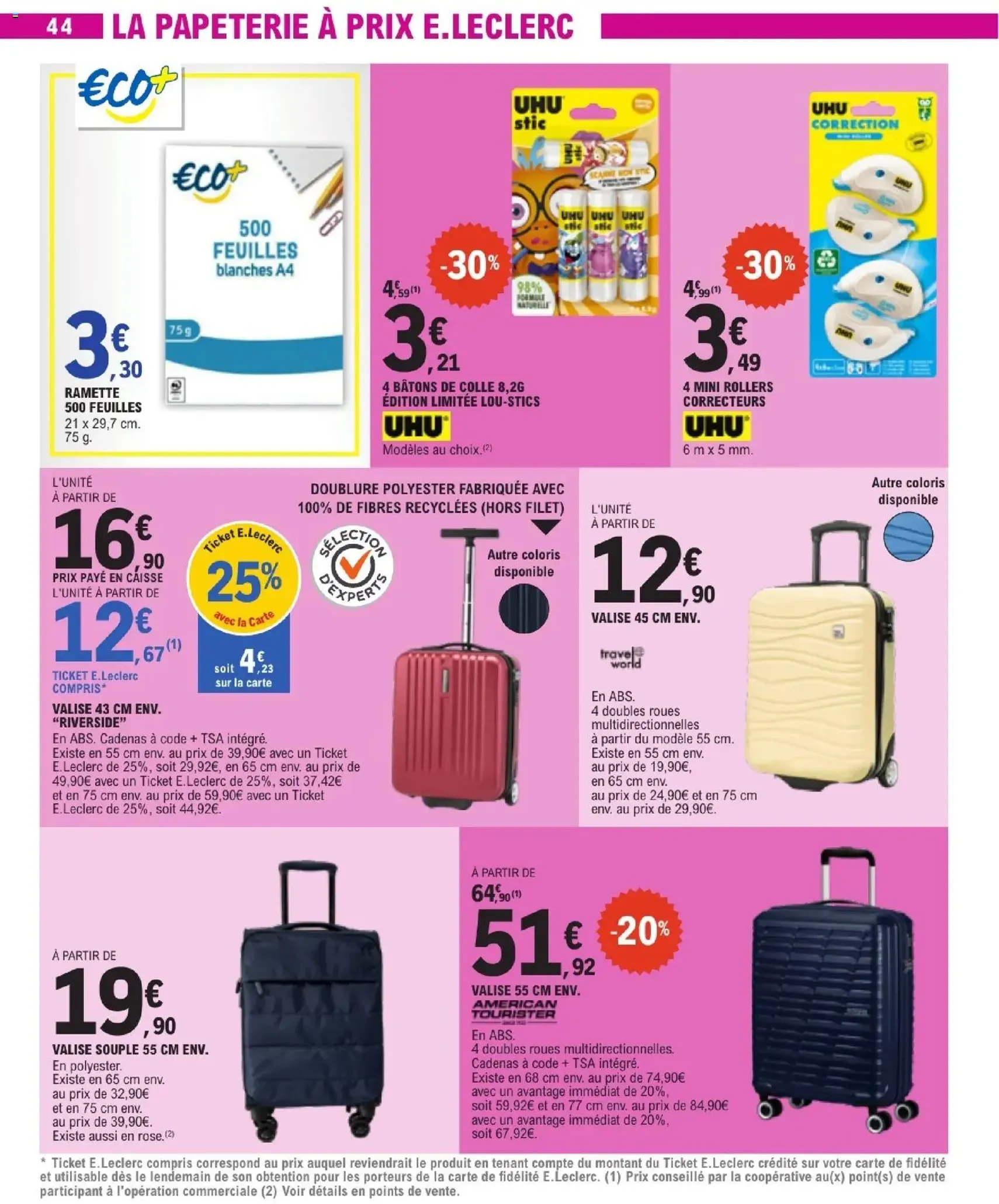 E.Leclerc catalogue semaine 11 - brochure valable à partir du 10/03/2026, page 44 sur 56