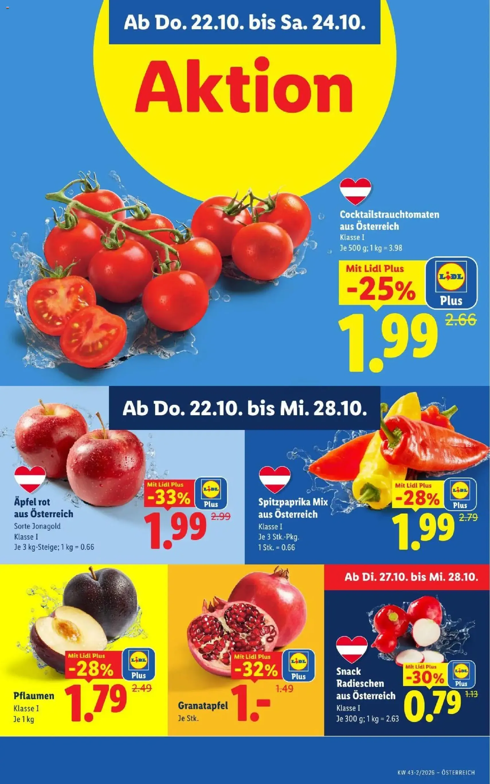 Lidl Flugblatt - Gültiger Prospekt ab 22.10.2026, Seite 3 von insgesamt 53
