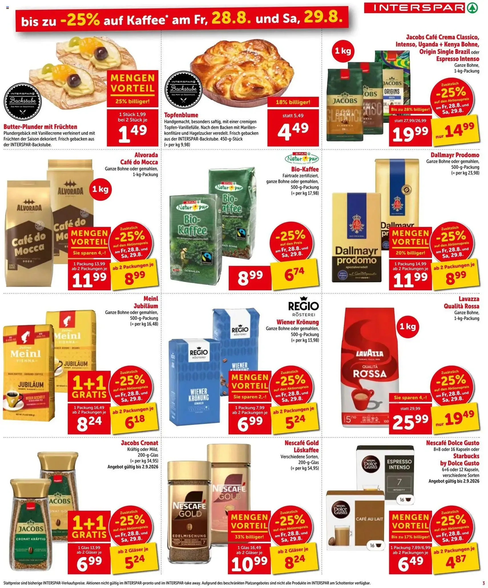 Interspar - Flugblatt - Gültiger Prospekt ab 27.08.2026, Seite 3 von insgesamt 20