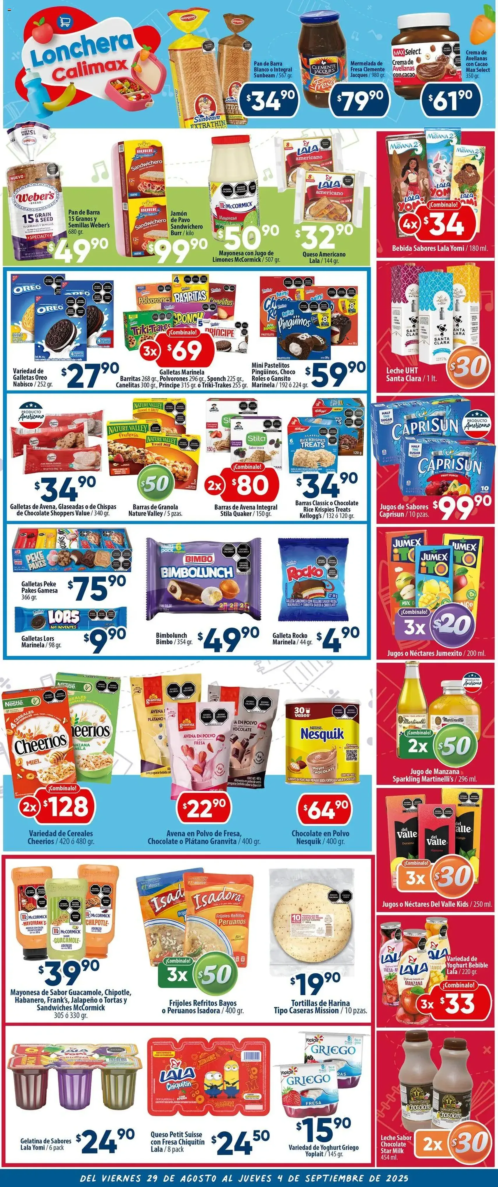 Calimax - Folleto Mexicali - folleto válido desde 29/08/2025 página 3 de 6 Calimax - Folleto Mexicali - folleto válido desde 29/08/2025 página 3 de 6