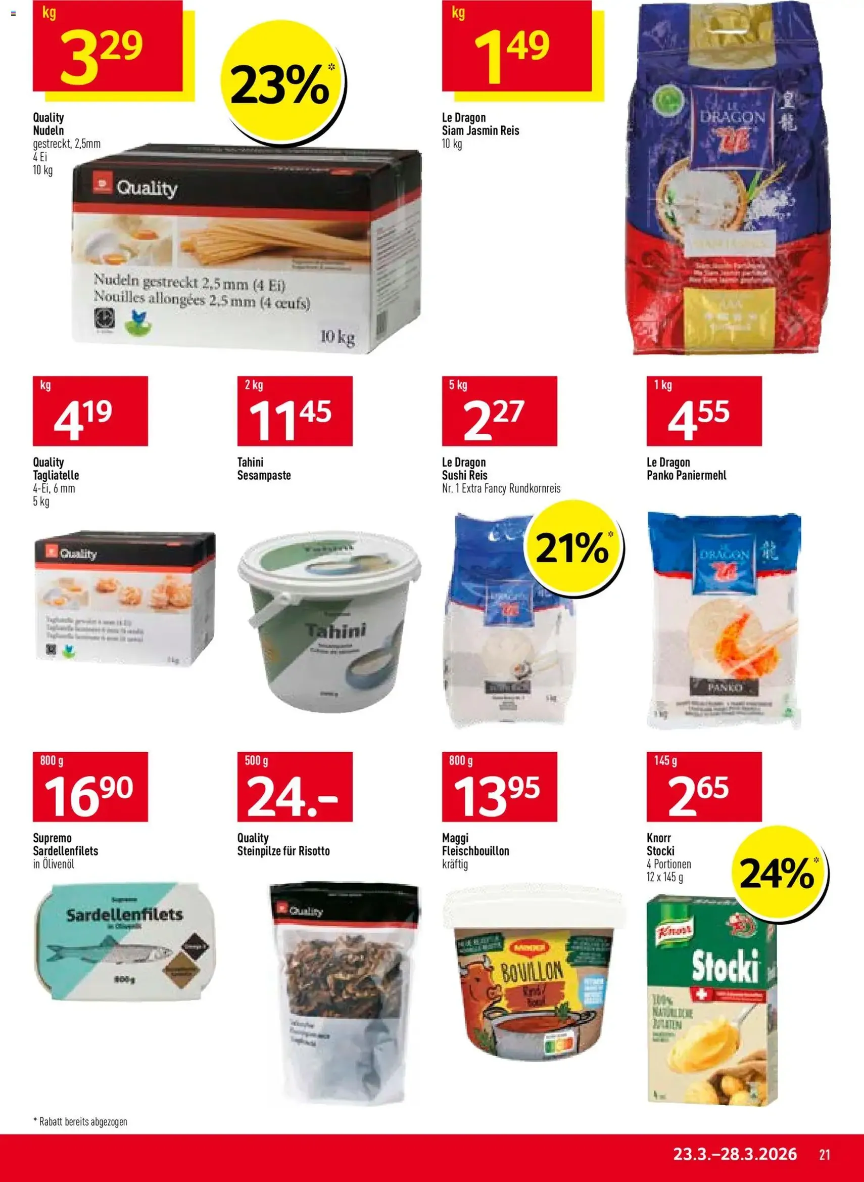 Prodega aktionen - Gültiger Prospekt ab 23.03.2026, Seite 21 von insgesamt 44
