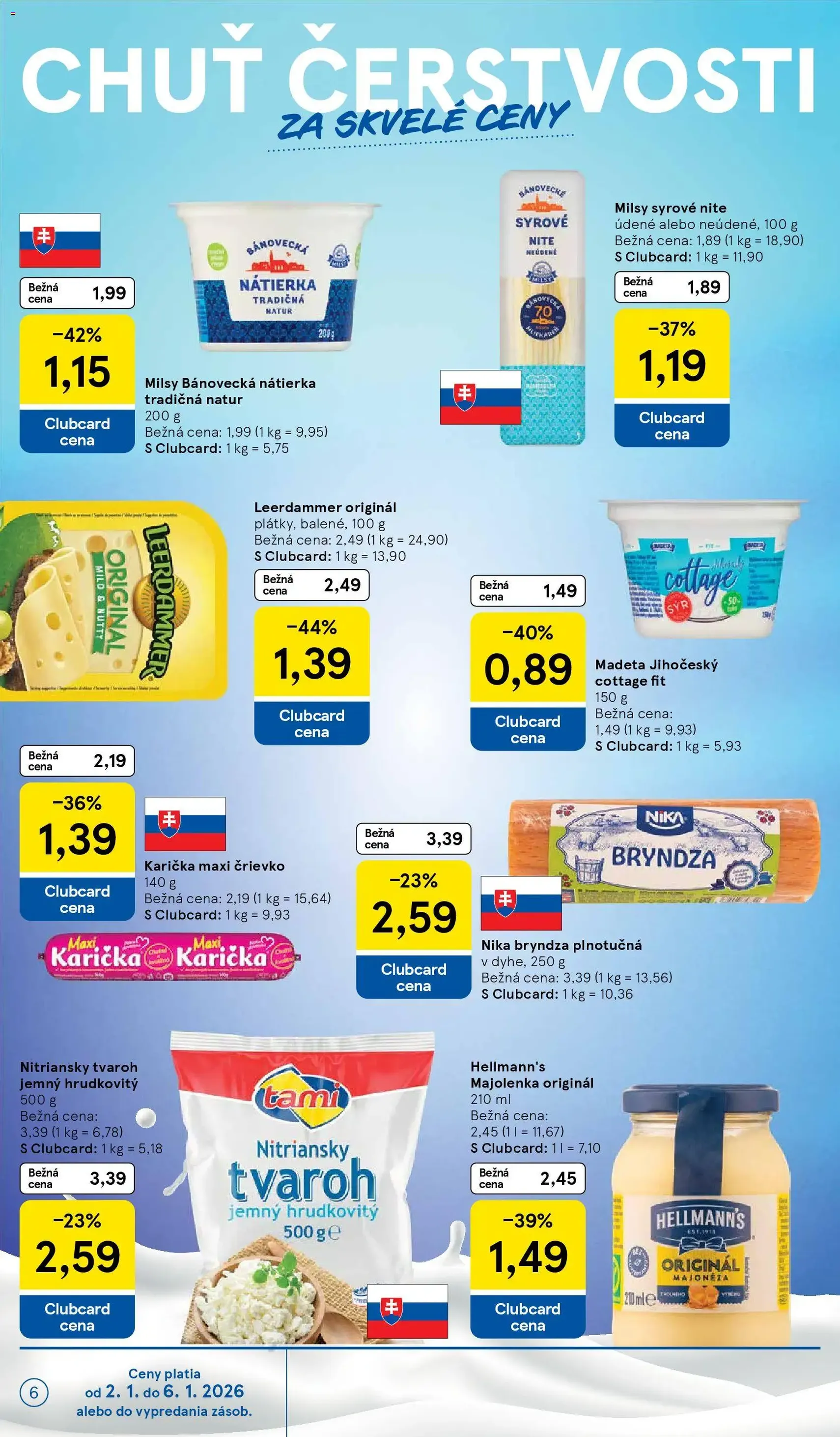 Tesco Hypermarket - leták - platný leták od 02.01.2026 strana 6 z 32