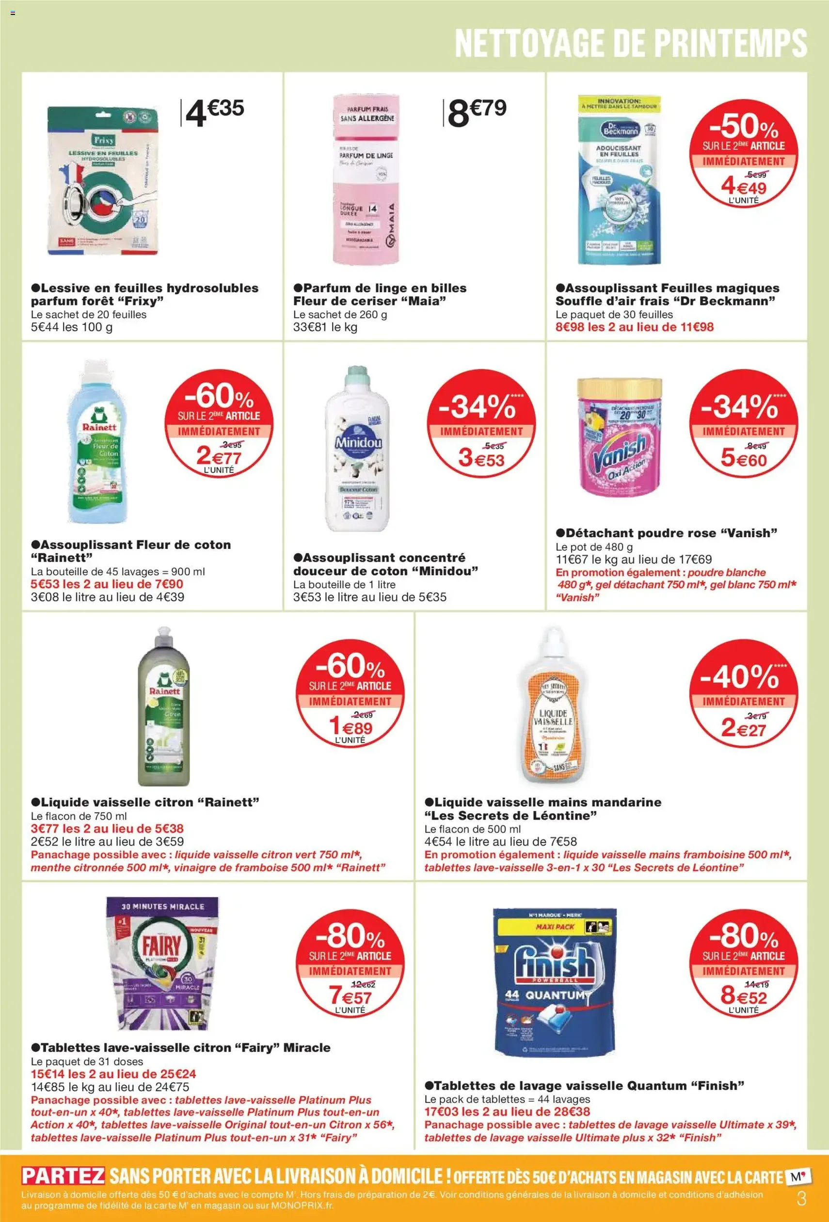 Monoprix catalogue - brochure valable à partir du 21/04/2026, page 3 sur 48