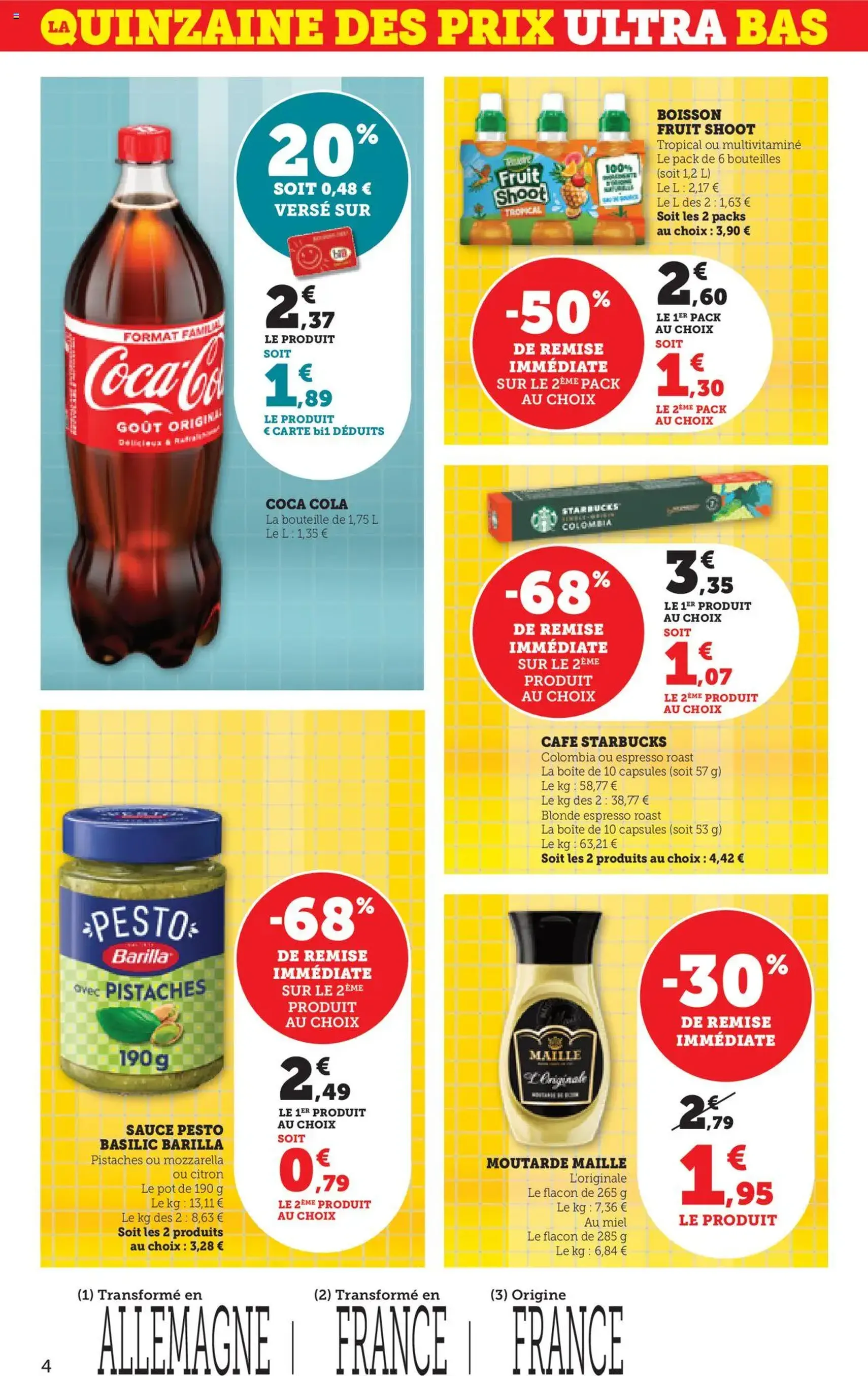 Bi1 catalogue - brochure valable à partir du 19/08/2025, page 4 sur 28 Bi1 catalogue - brochure valable à partir du 19/08/2025, page 4 sur 28